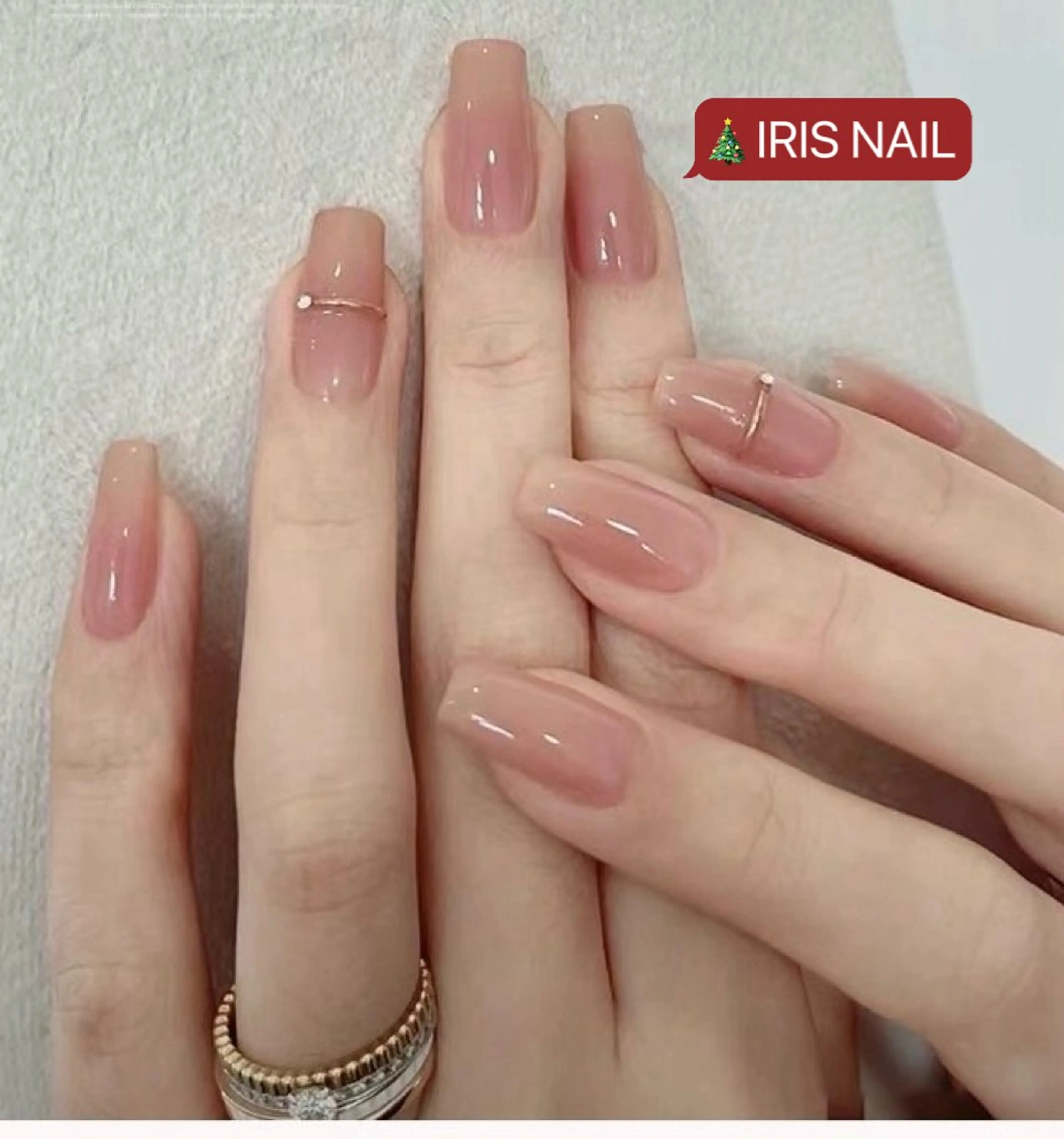 ネイル ハンドネイル 【長さ出し】 IRIS NAILのネイルデザイン