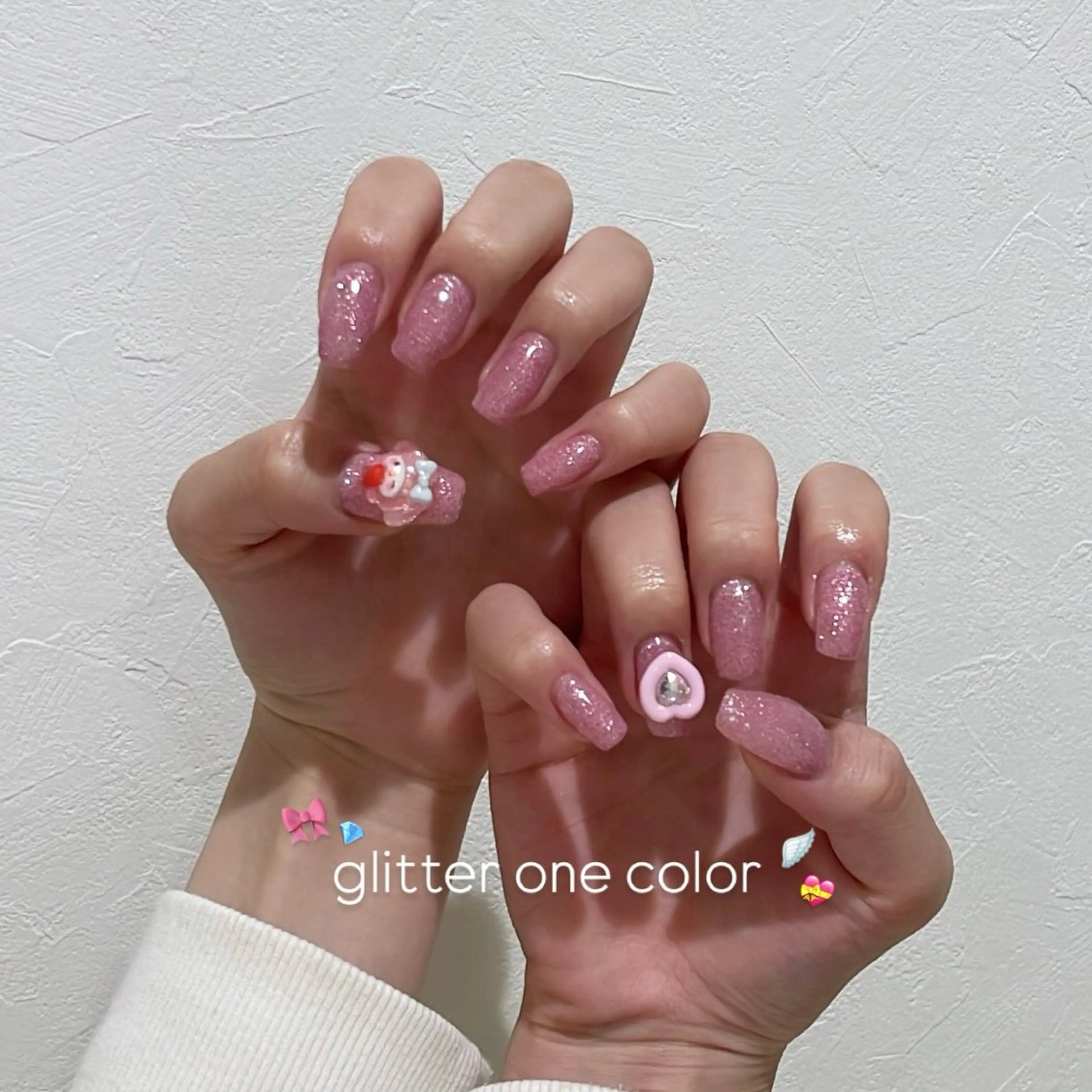 ラメ one color 💎💘の写真