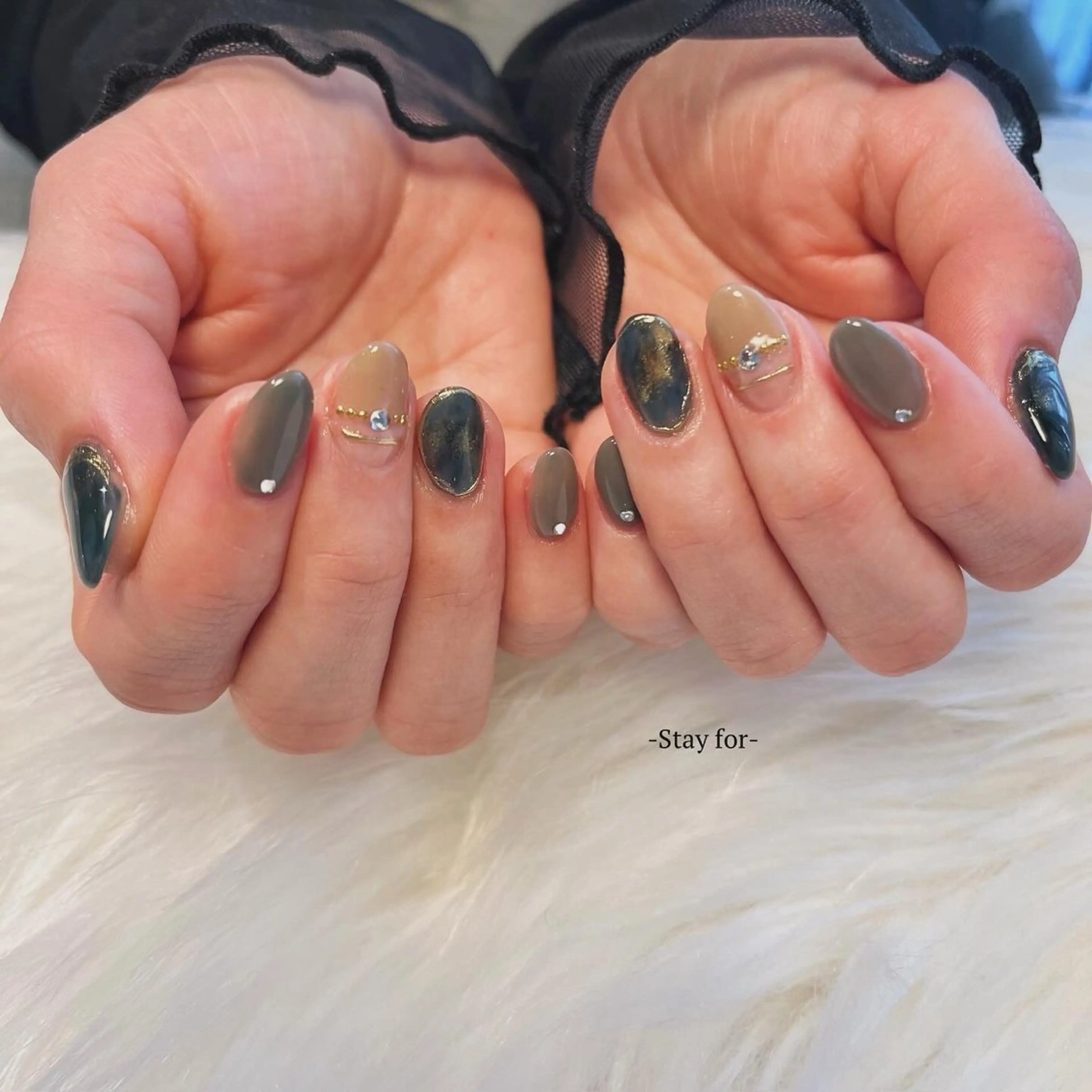 ネイル ニュアンスネイル Stay for 中央通り店のネイルデザイン