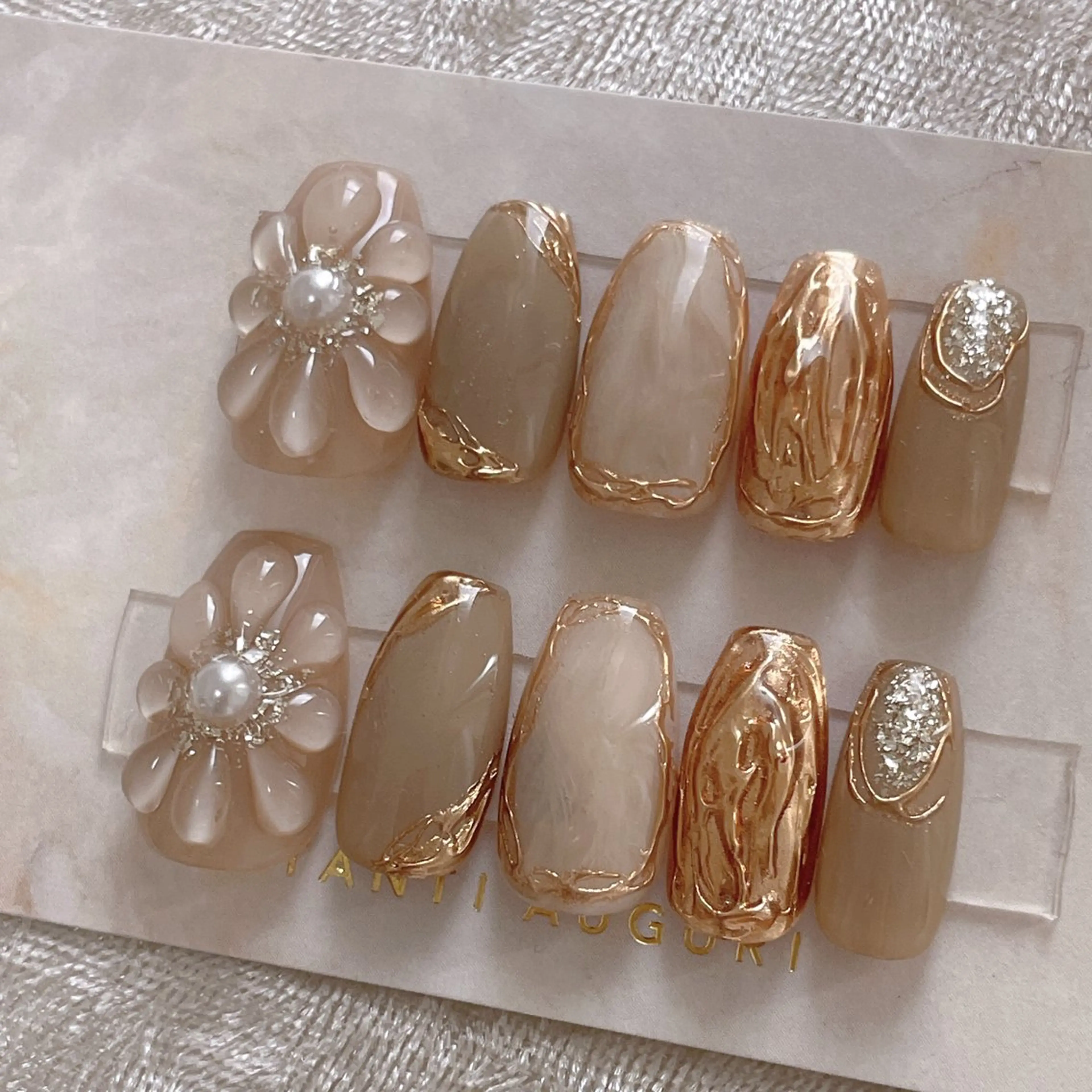 ネイル 成人式 大理石ネイル(マーブル) ニュアンスネイル オフィスネイル ワンカラーネイル Colorer'me クロレミーのネイルデザイン