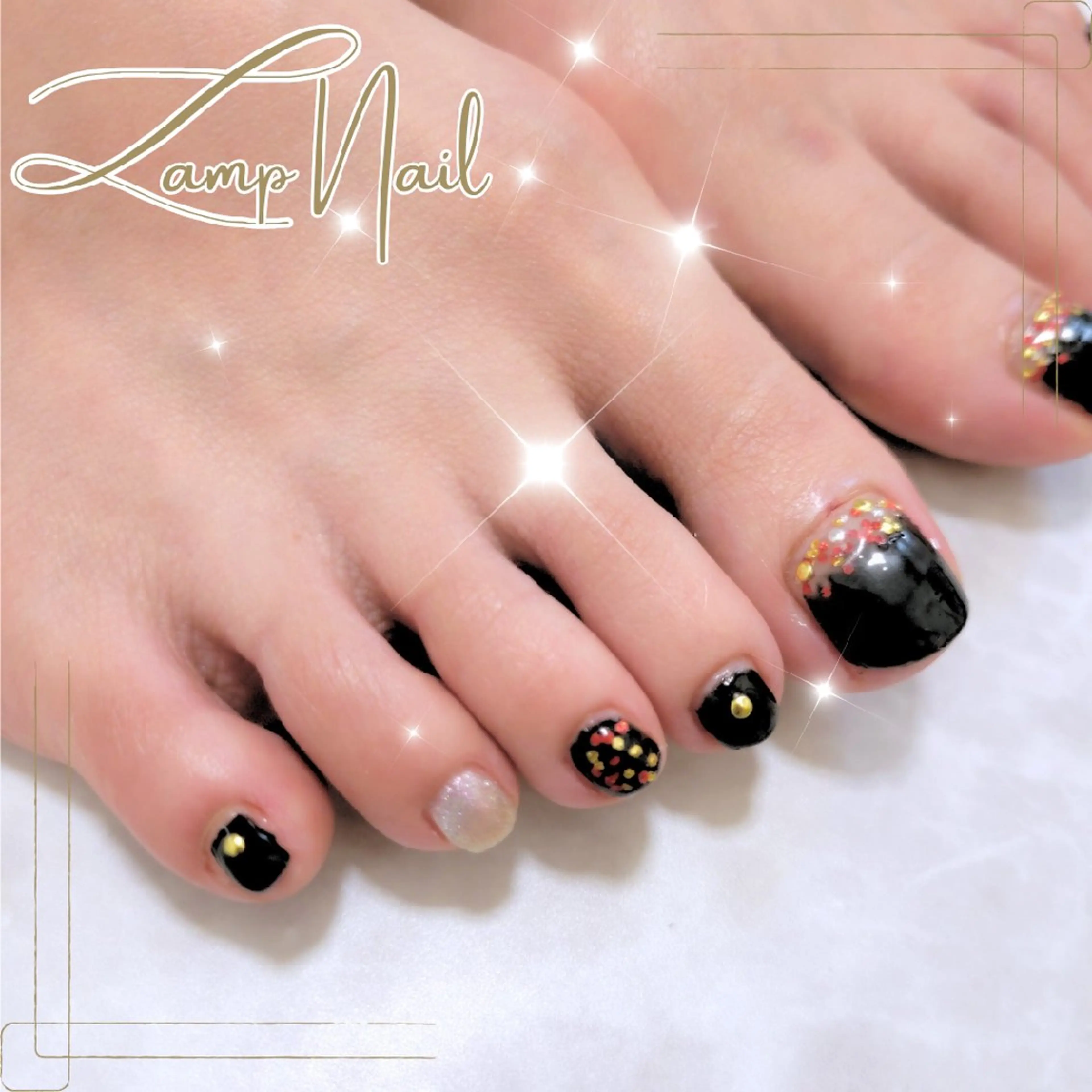 ネイル フットネイル Lamp Nailのネイルデザイン
