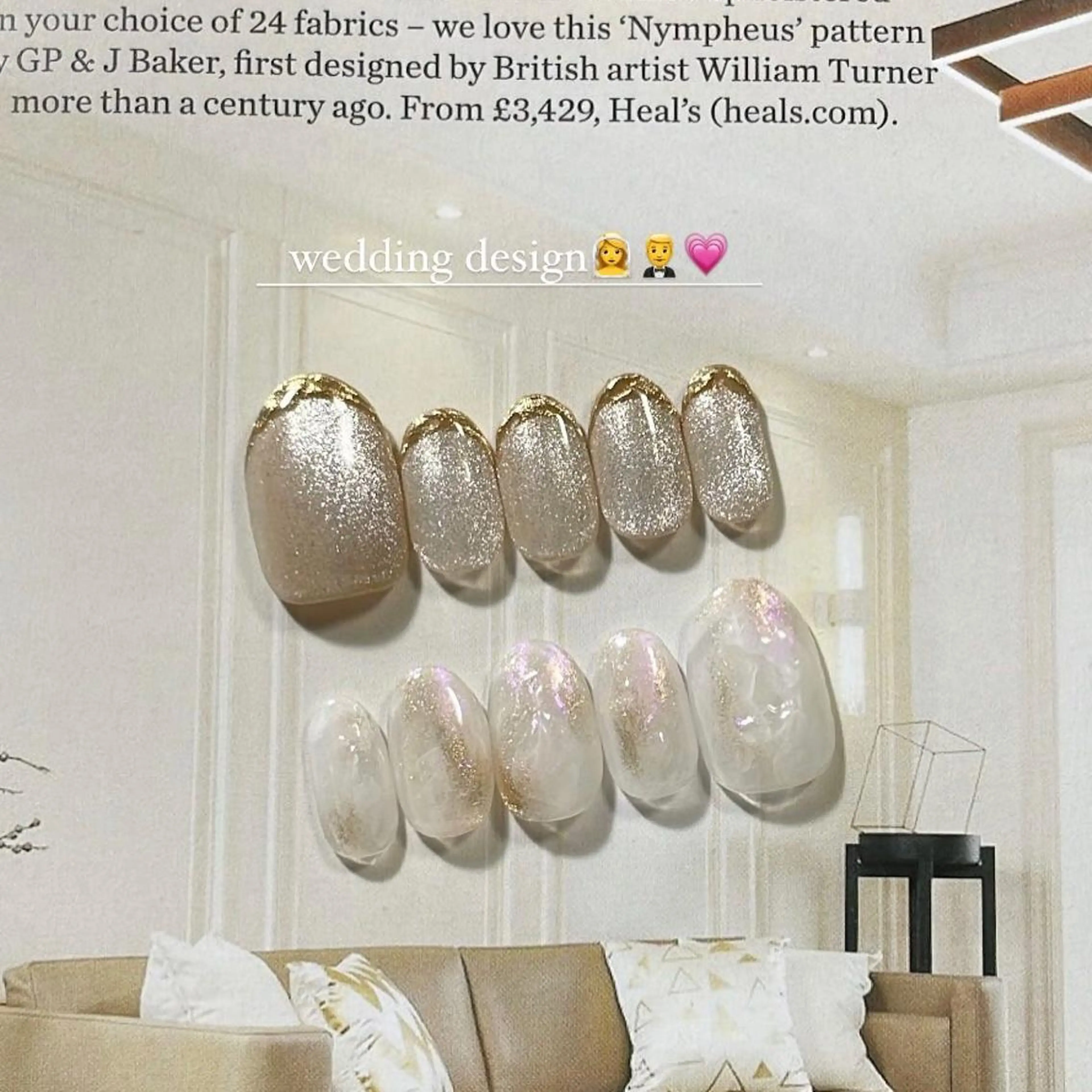 ネイル ブライダルネイル その他(ネイル) Lofinails ちひろのネイルデザイン