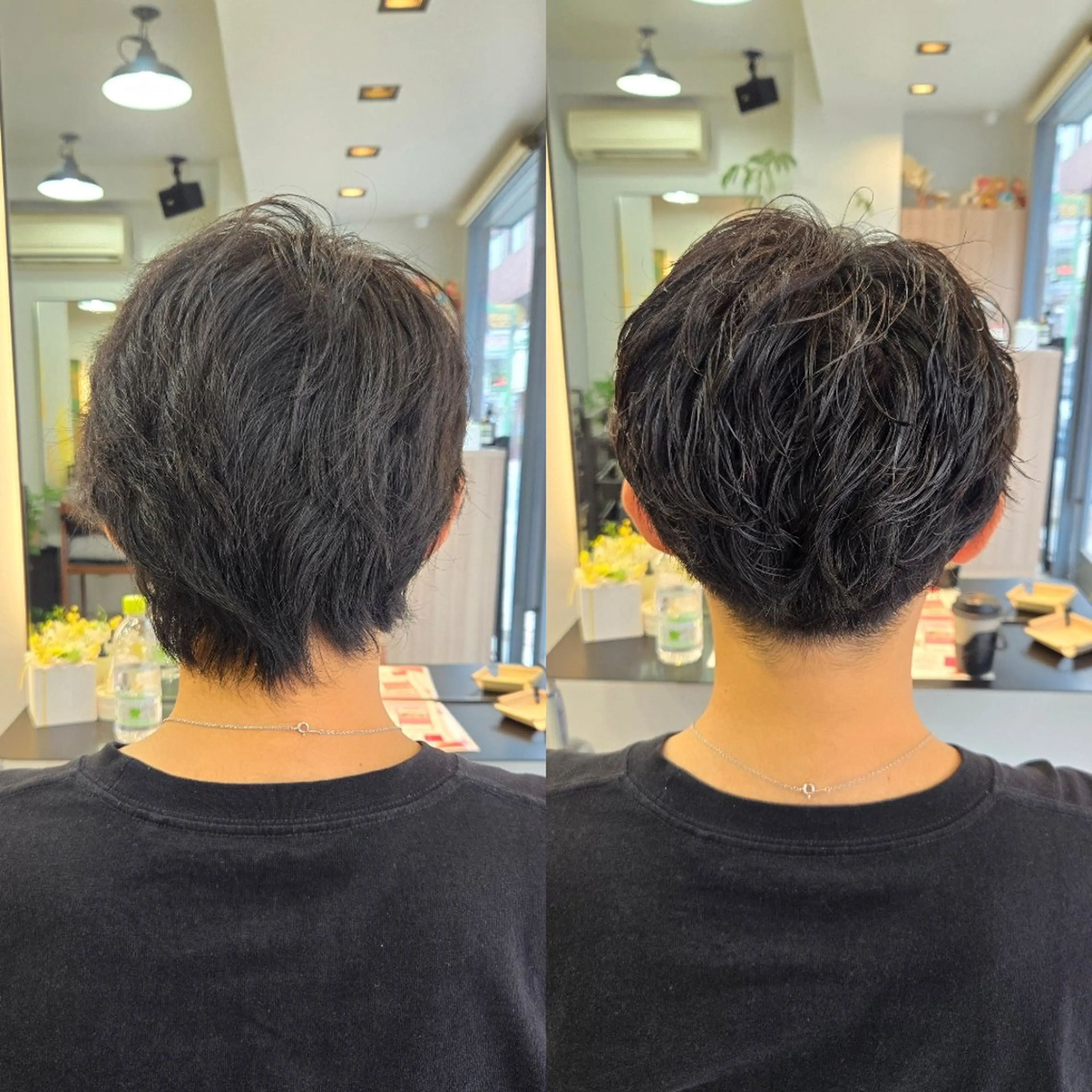 パーマ メンズ ショート カット パーマ stoke TOKYO所属・野村 果音(カノン)のヘアスタイル