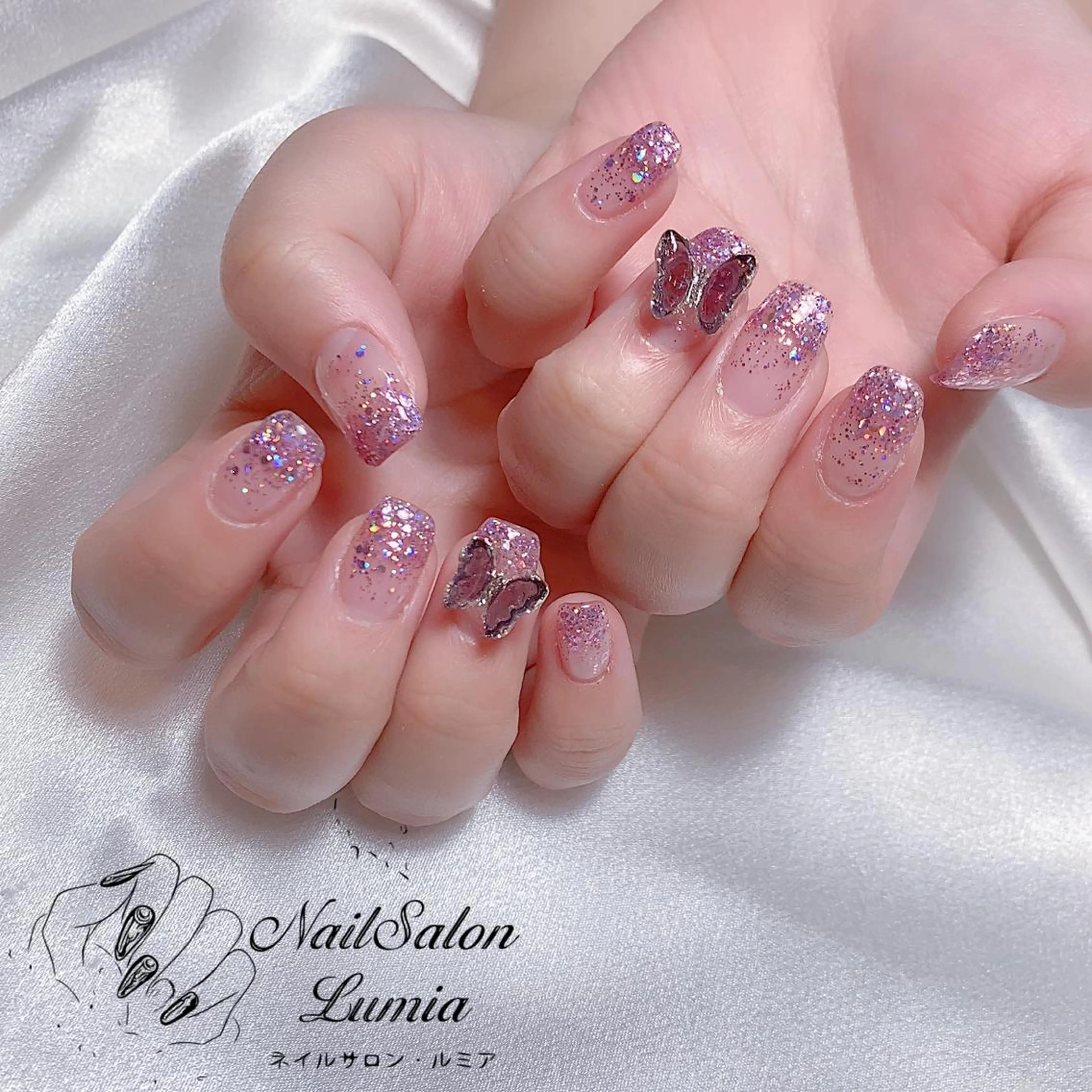ネイル ハンドネイル ネイルサロン ルミア Lumia 店長のネイルデザイン