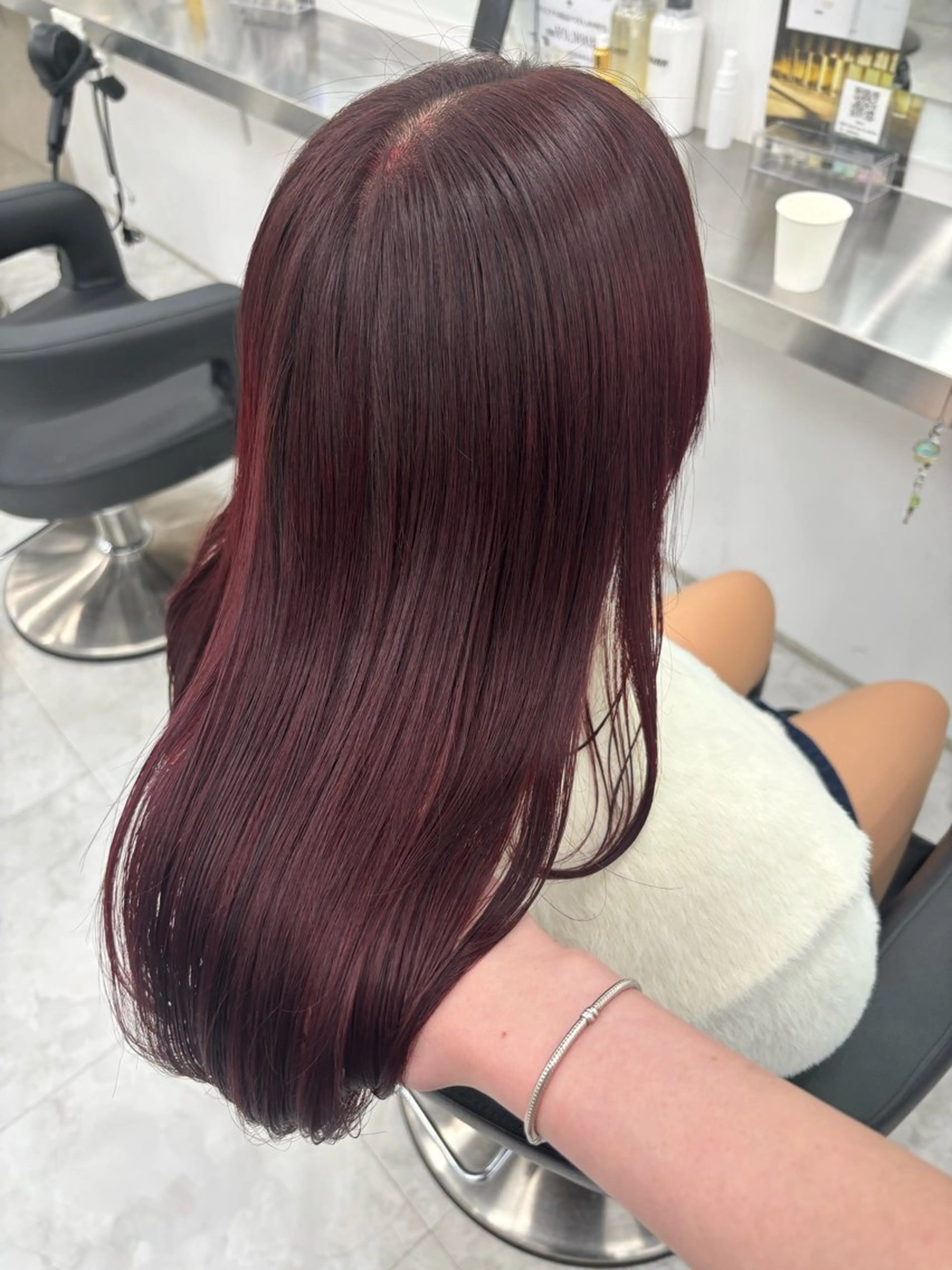 ロング ヘアカラー Wカラー/暖色/べ ージュりく©︎🐝のヘアスタイル