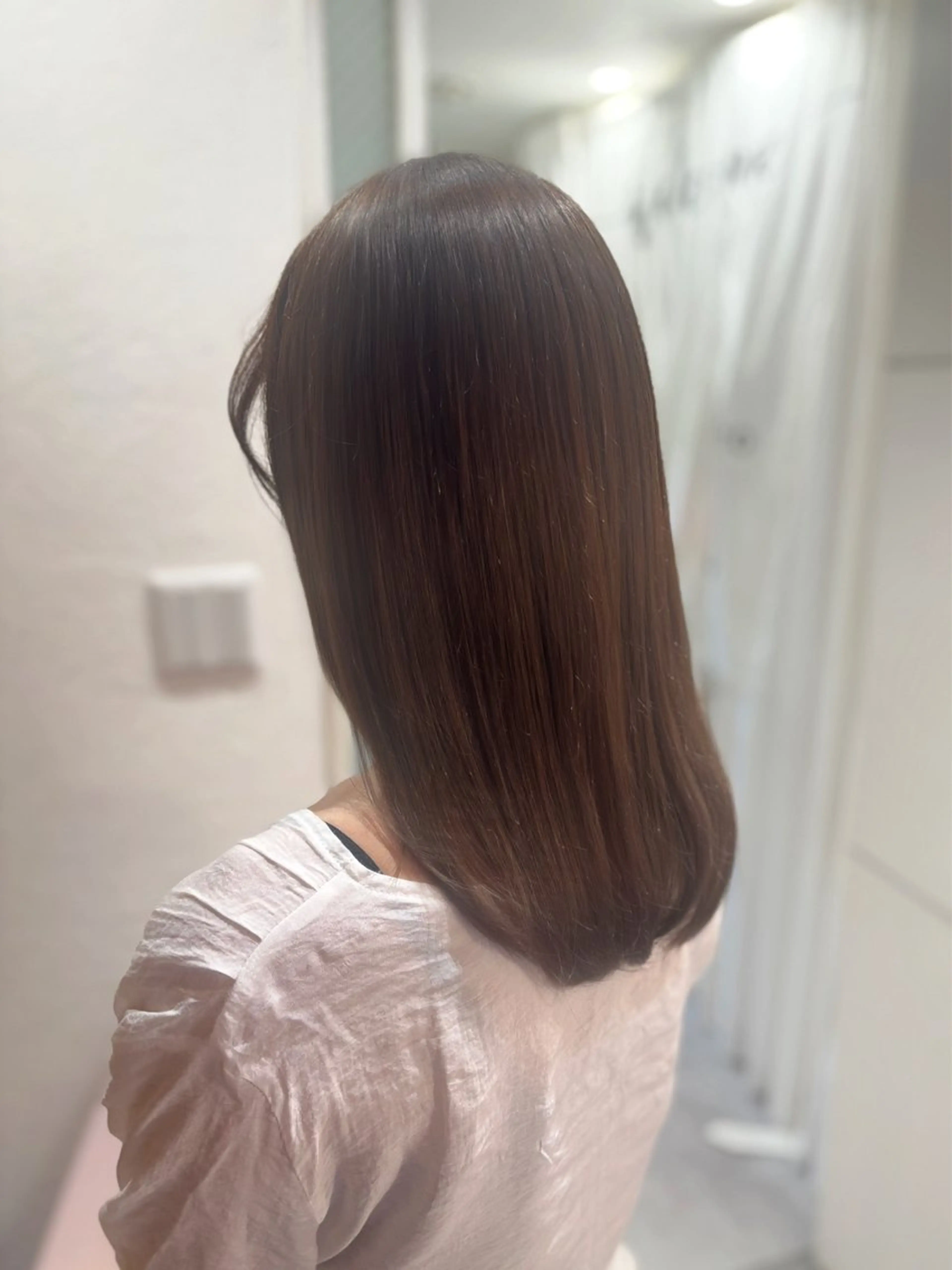 ミディアム ヘアカラー トリートメント 女性専用サロン iiro所属・【レイヤー/似合わせ 】Hina🎀のヘアスタイル