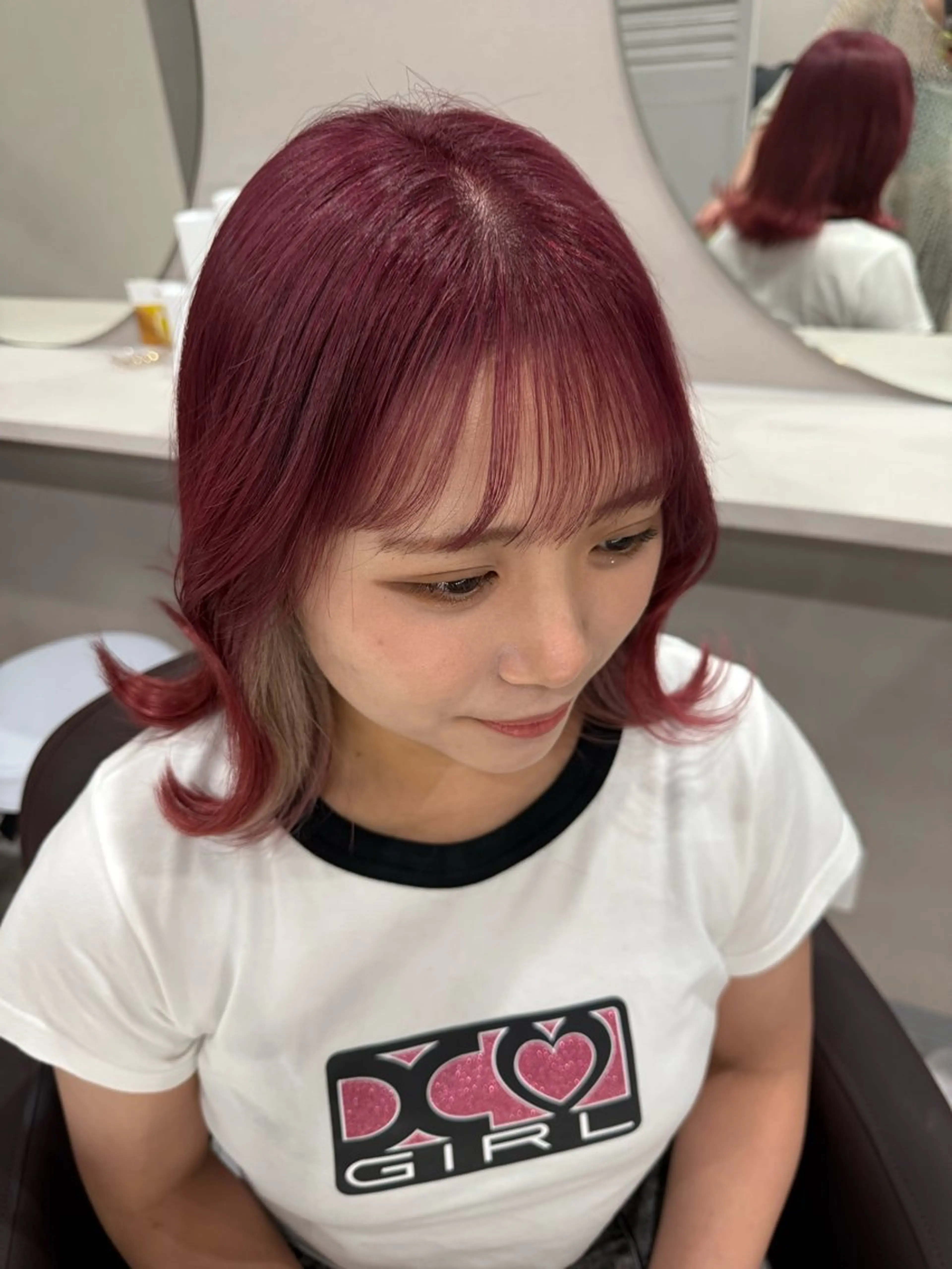 カラー カレン mimiiyのヘアスタイル