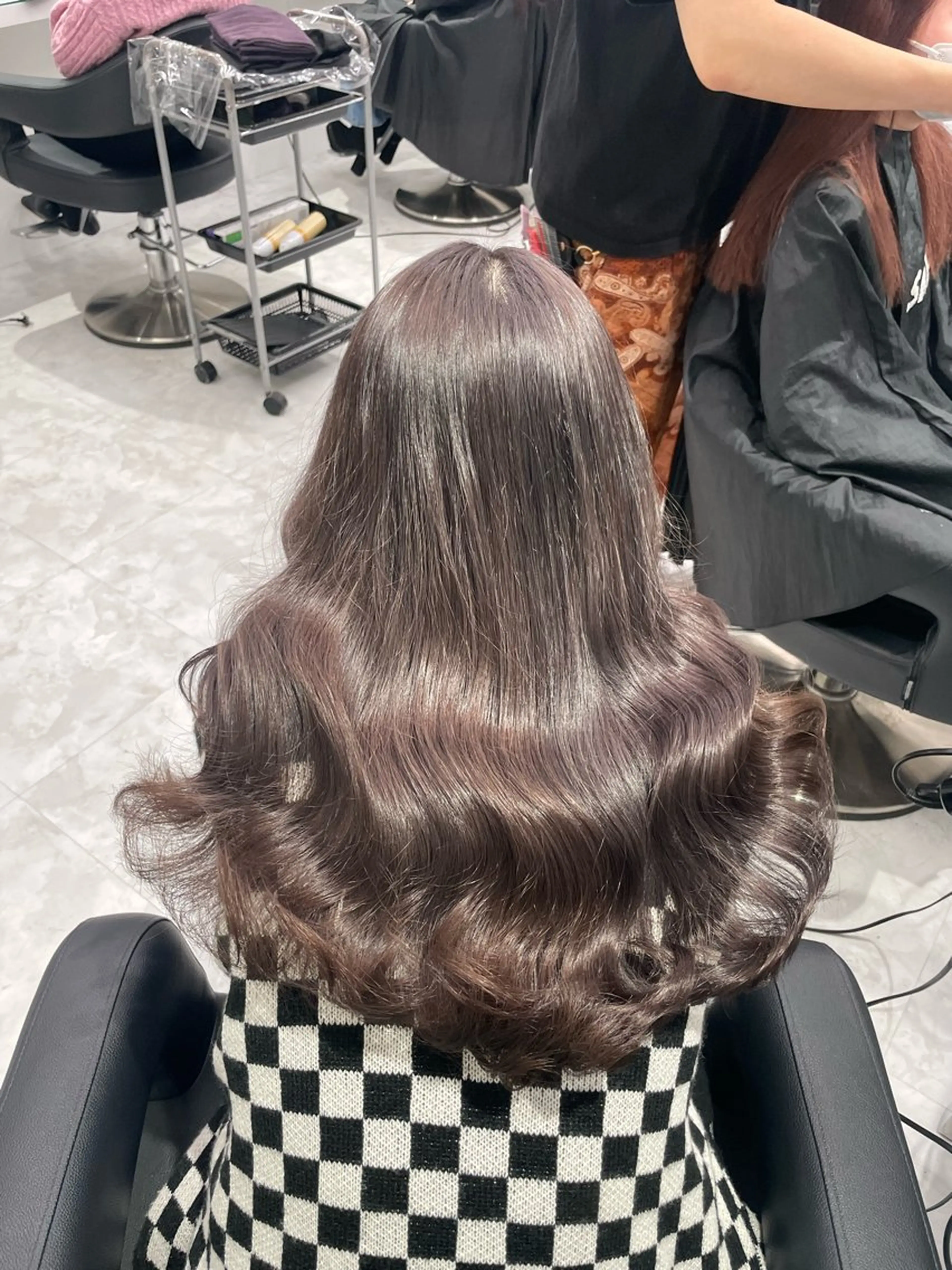 ロング カラー ヘアアレンジ 🎀 yuuka🎀のヘアスタイル