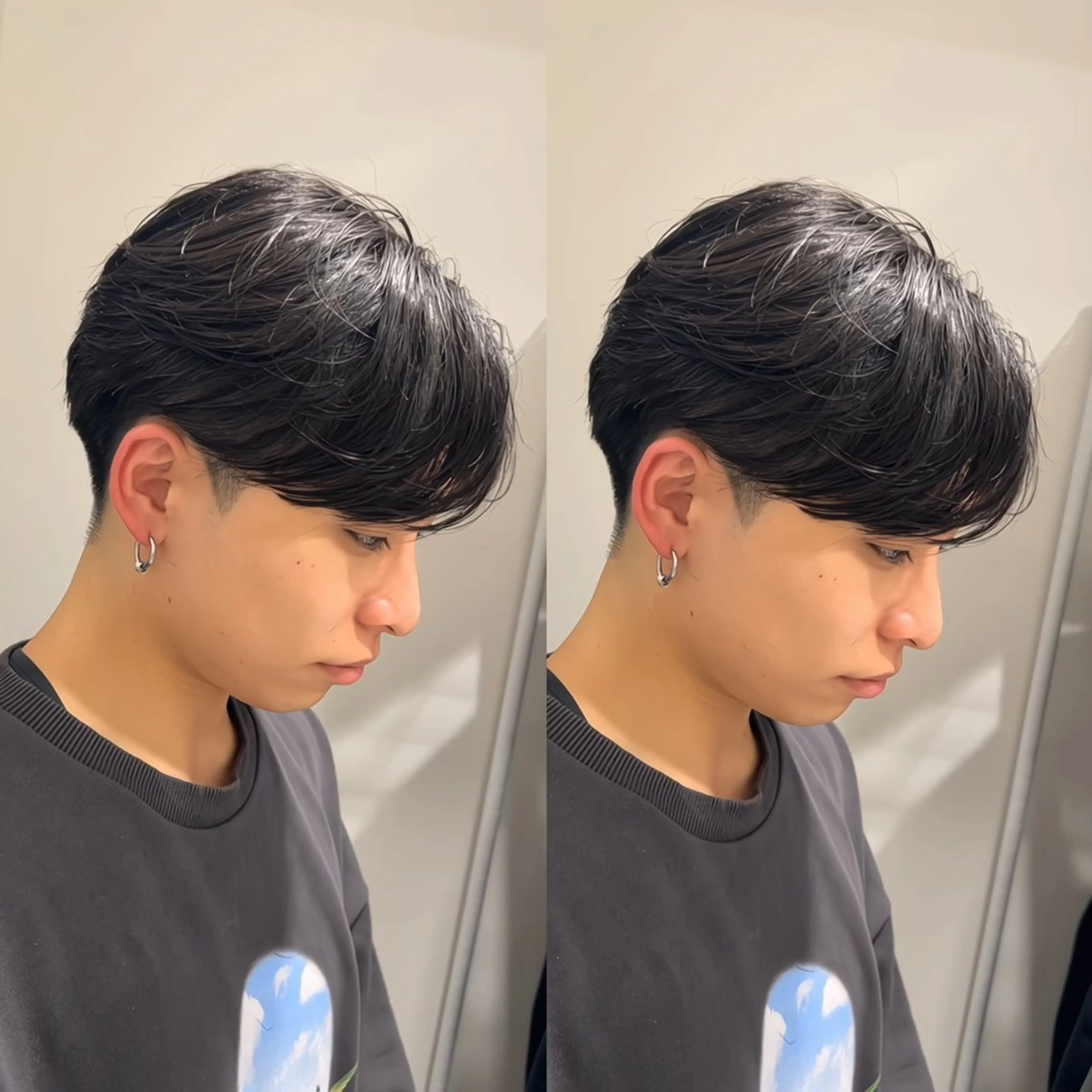 メンズ センターパート 刈り上げ synergy所属・🔥メンズ特化🔥 かいきの眉毛・アイブロウイメージ