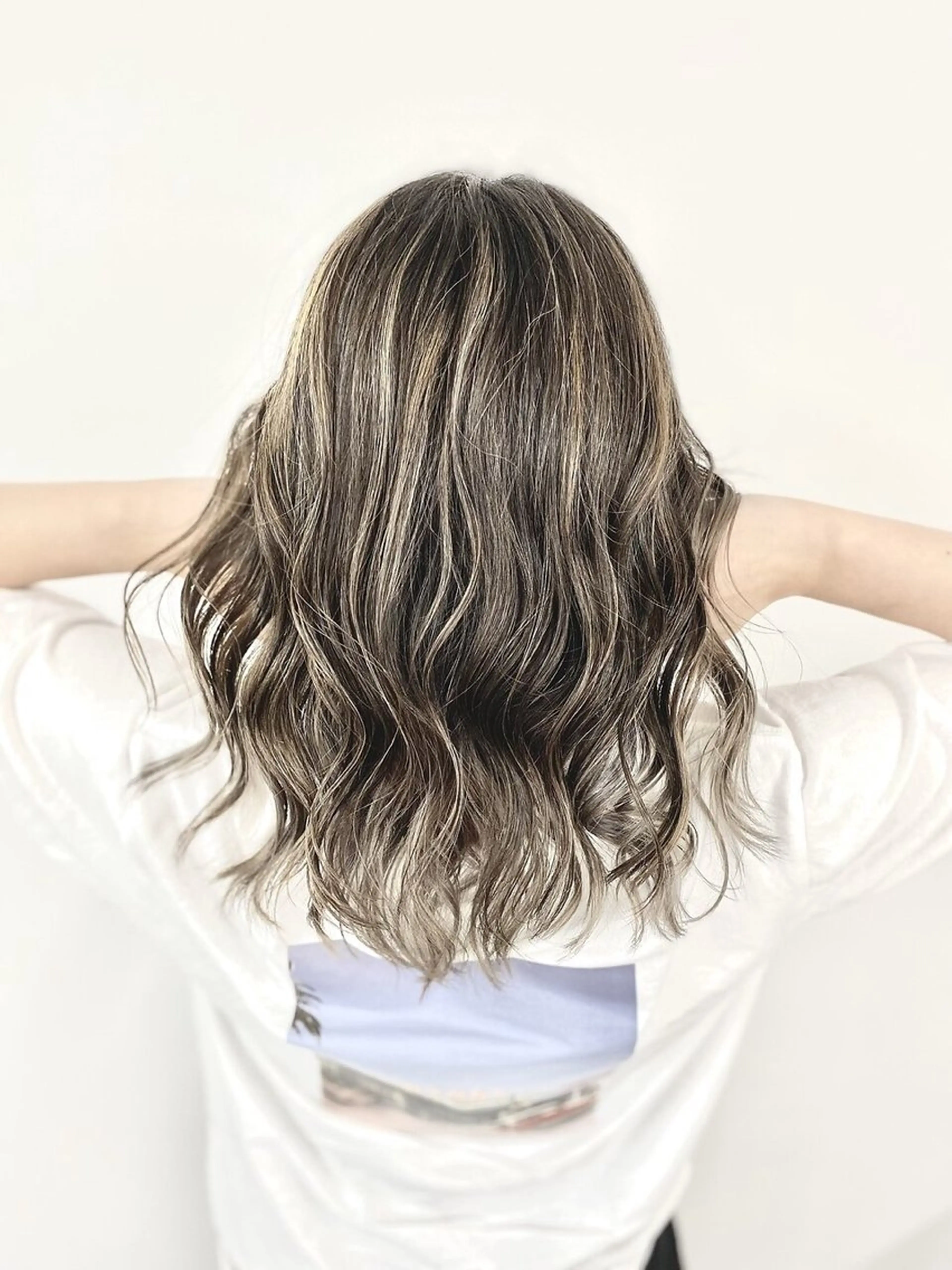 セミロング カラー カット ヘアカラー 🌿佐山 絵梨佳🌿 Recharme新保のヘアスタイル