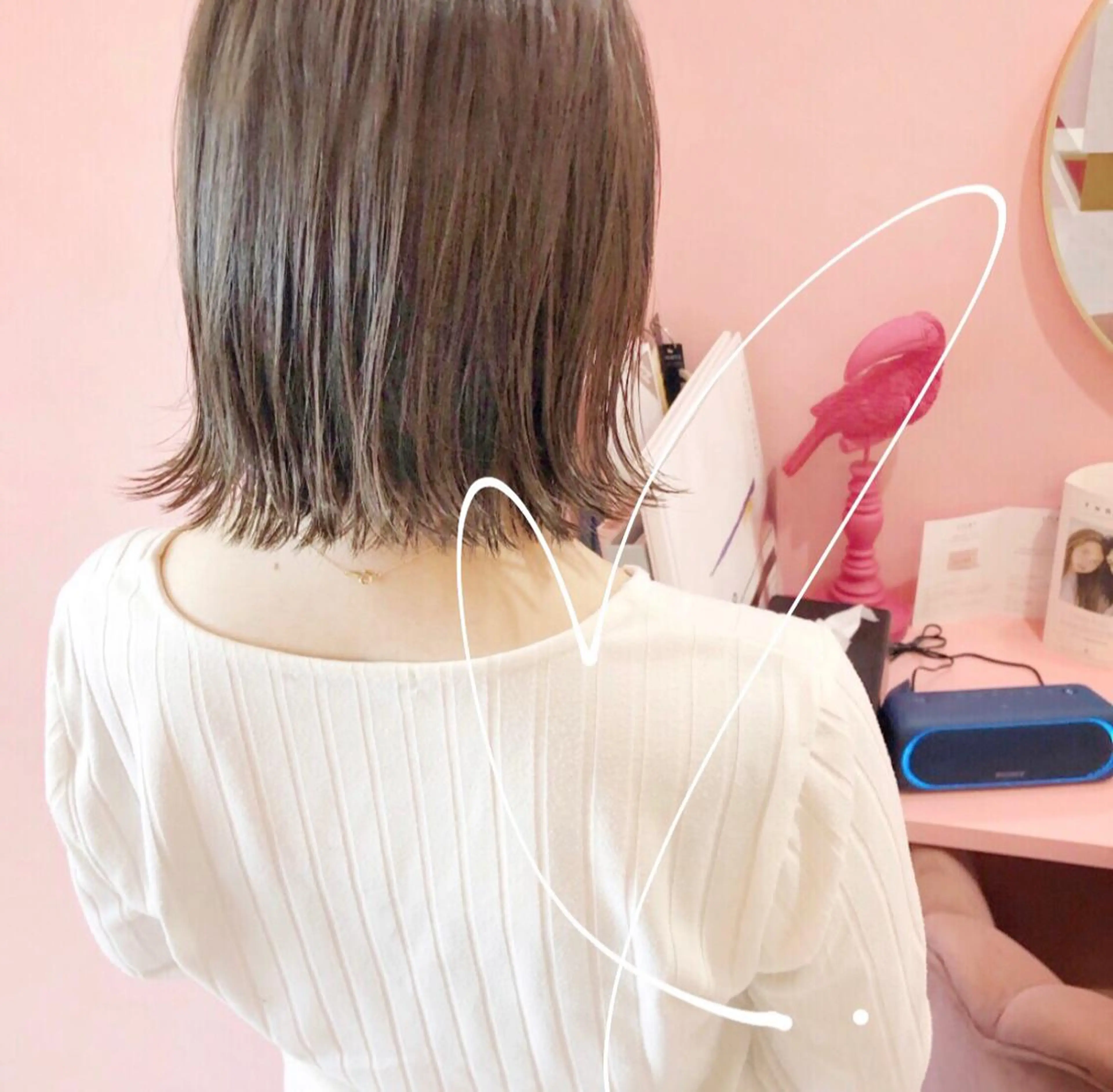 ショート カラー wehlen【ヴェーレン】所属・プル艶職人/ にしものヘアスタイル