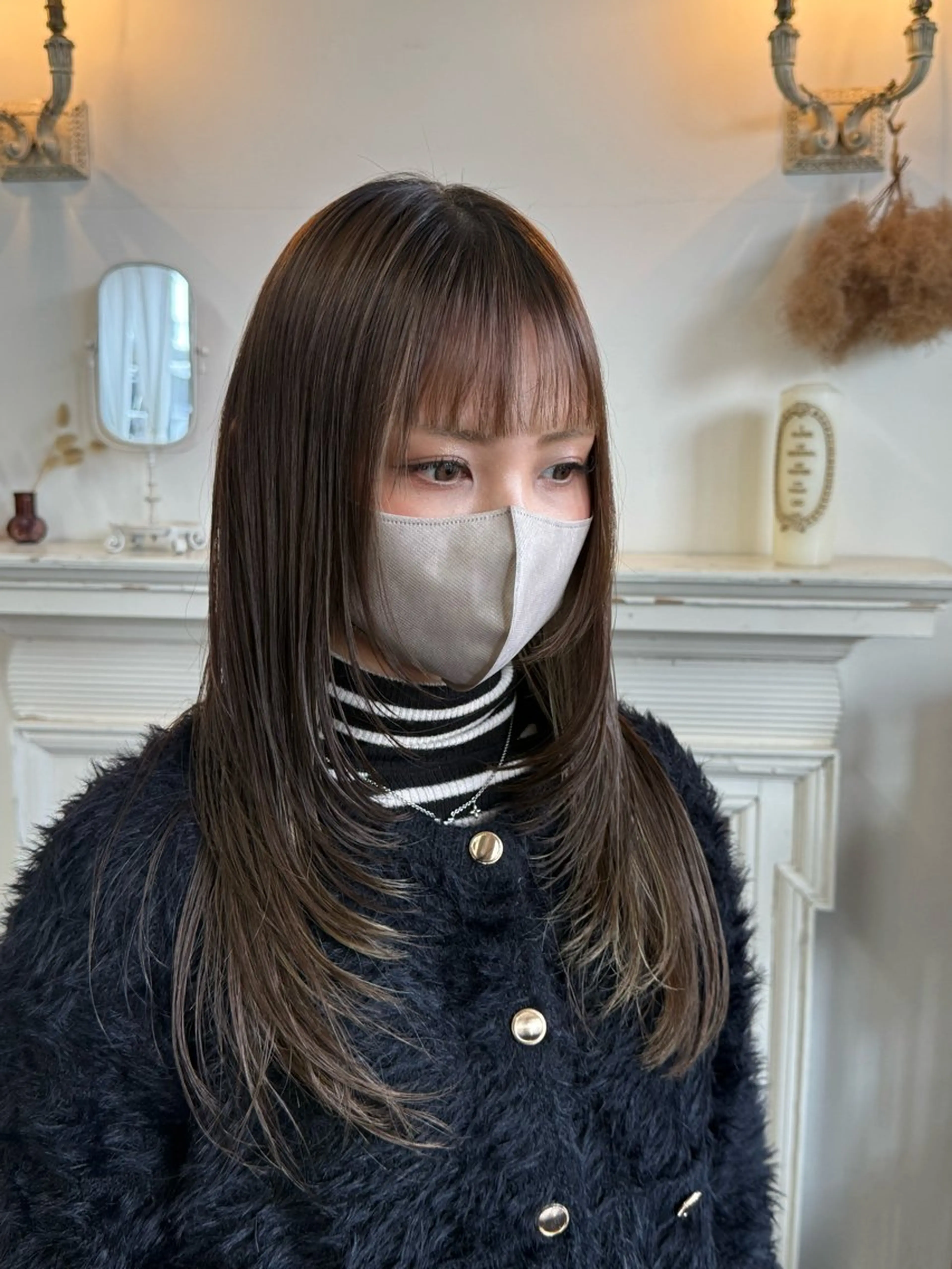 【✨人気No.1メニュー✨】顔周りカット＋ワンカラーの写真