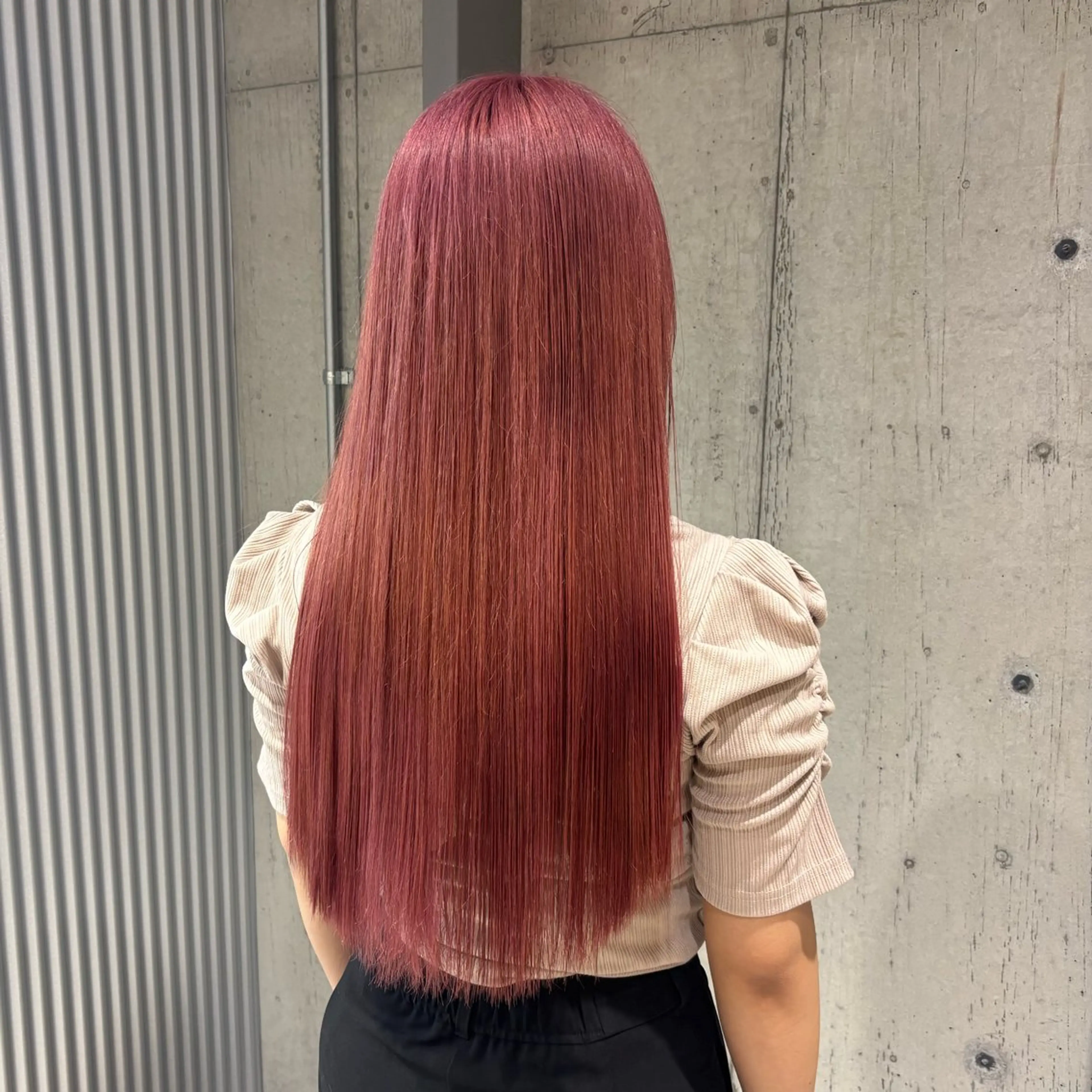 ロング カラー ヘアカラー トリートメント ヘアセット 🍎ハイトーン/ 透明感カラー🍎リオのヘアスタイル