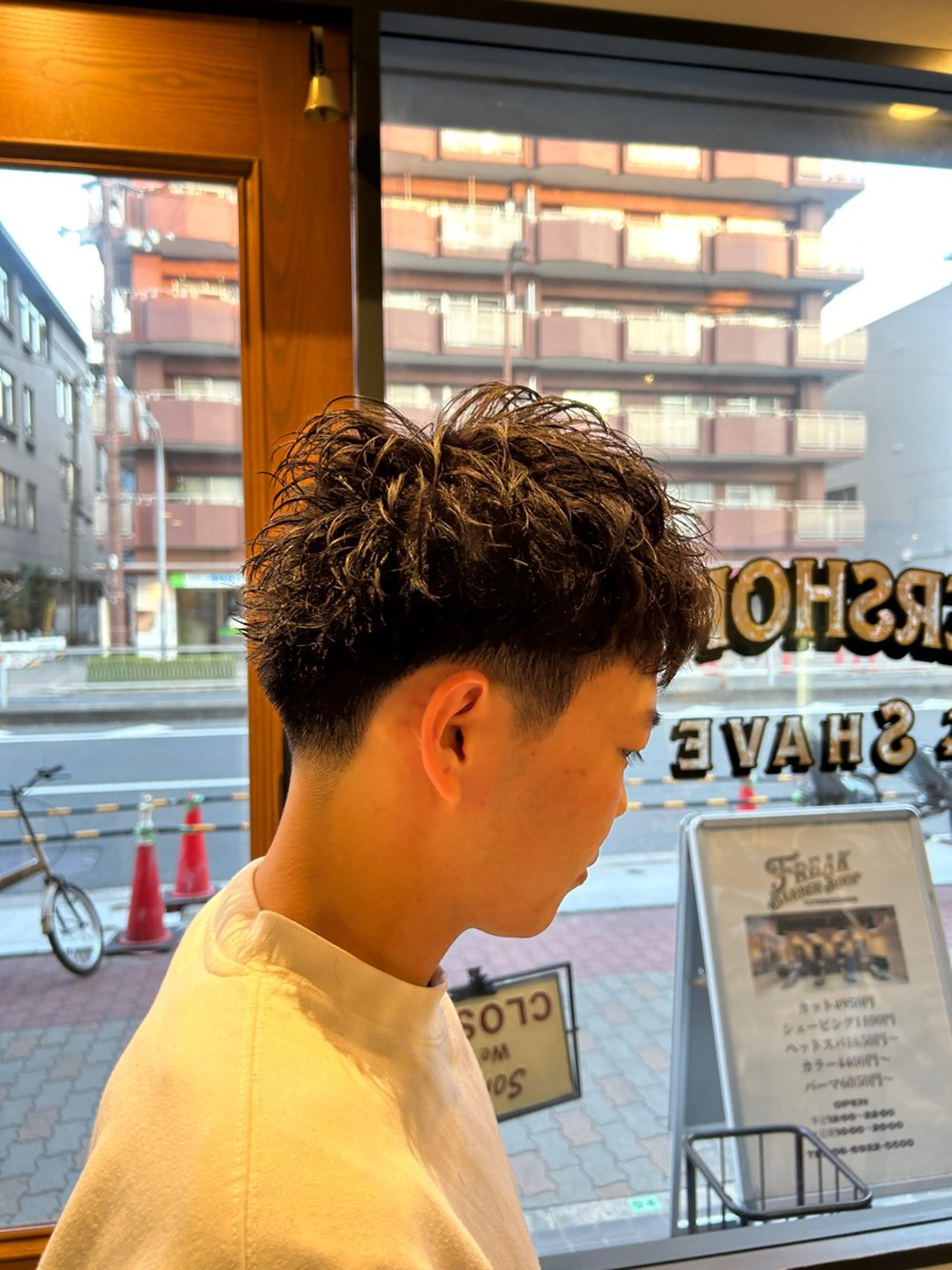 ショート ショートヘア FREAK BARBER SHOP河原町三条店所属・脇田 勇弥のヘアスタイル