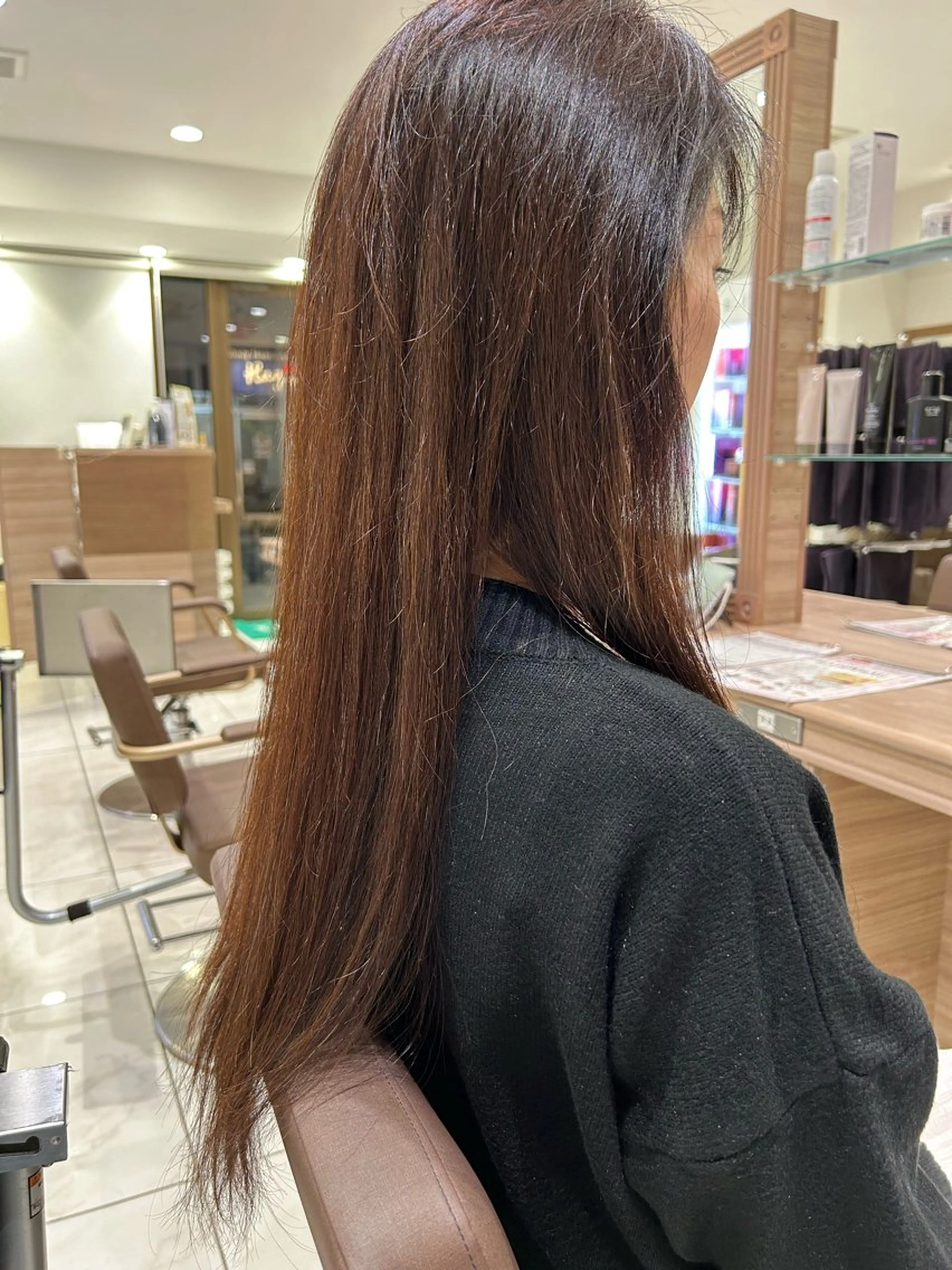 ロング 縮毛募集中🔥 小平悠人のヘアスタイル