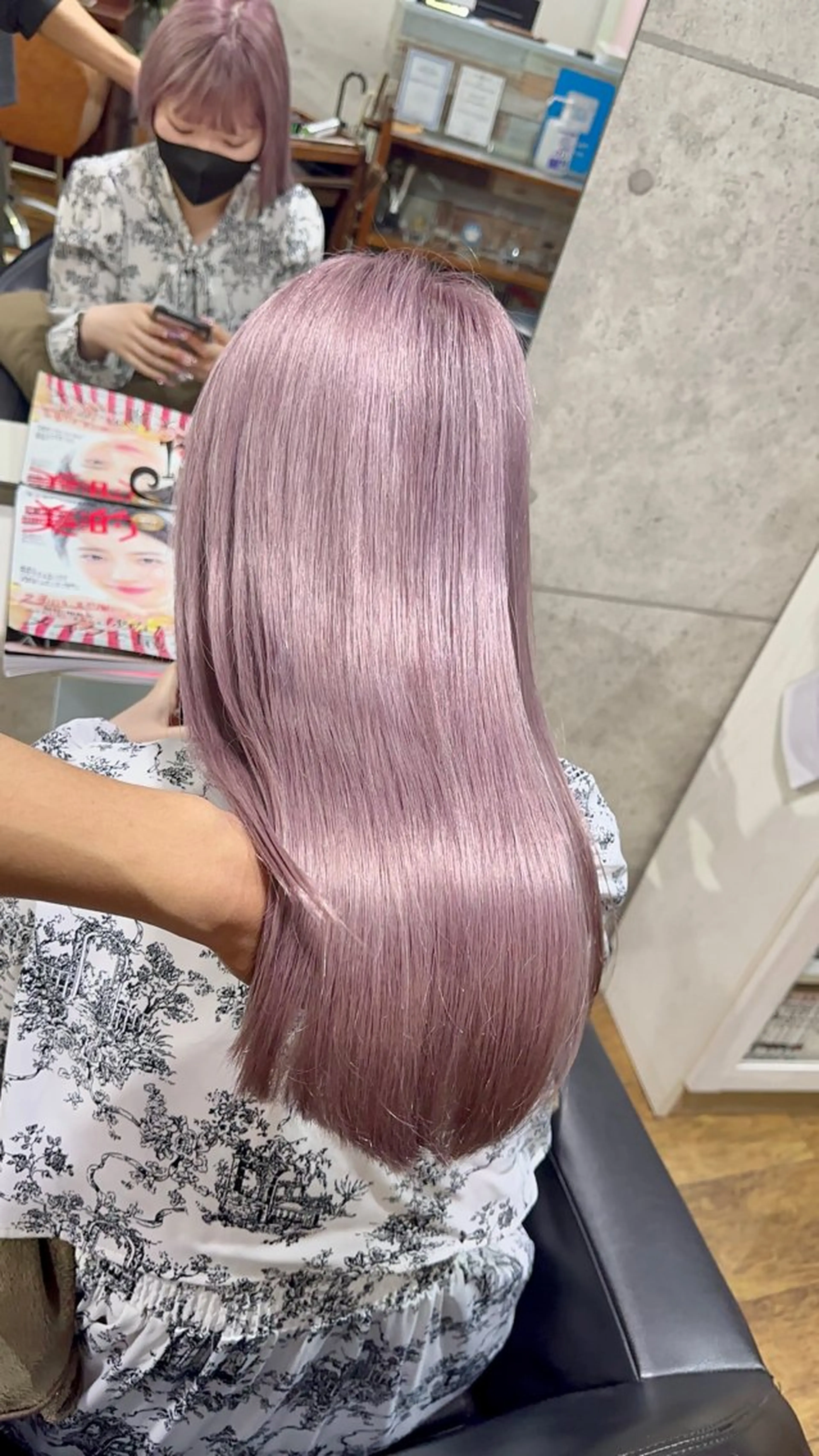 ロング カラー mEg hair creation川崎矢向店所属・✨️複雑履歴特化 美容師アトム✨️のヘアスタイル