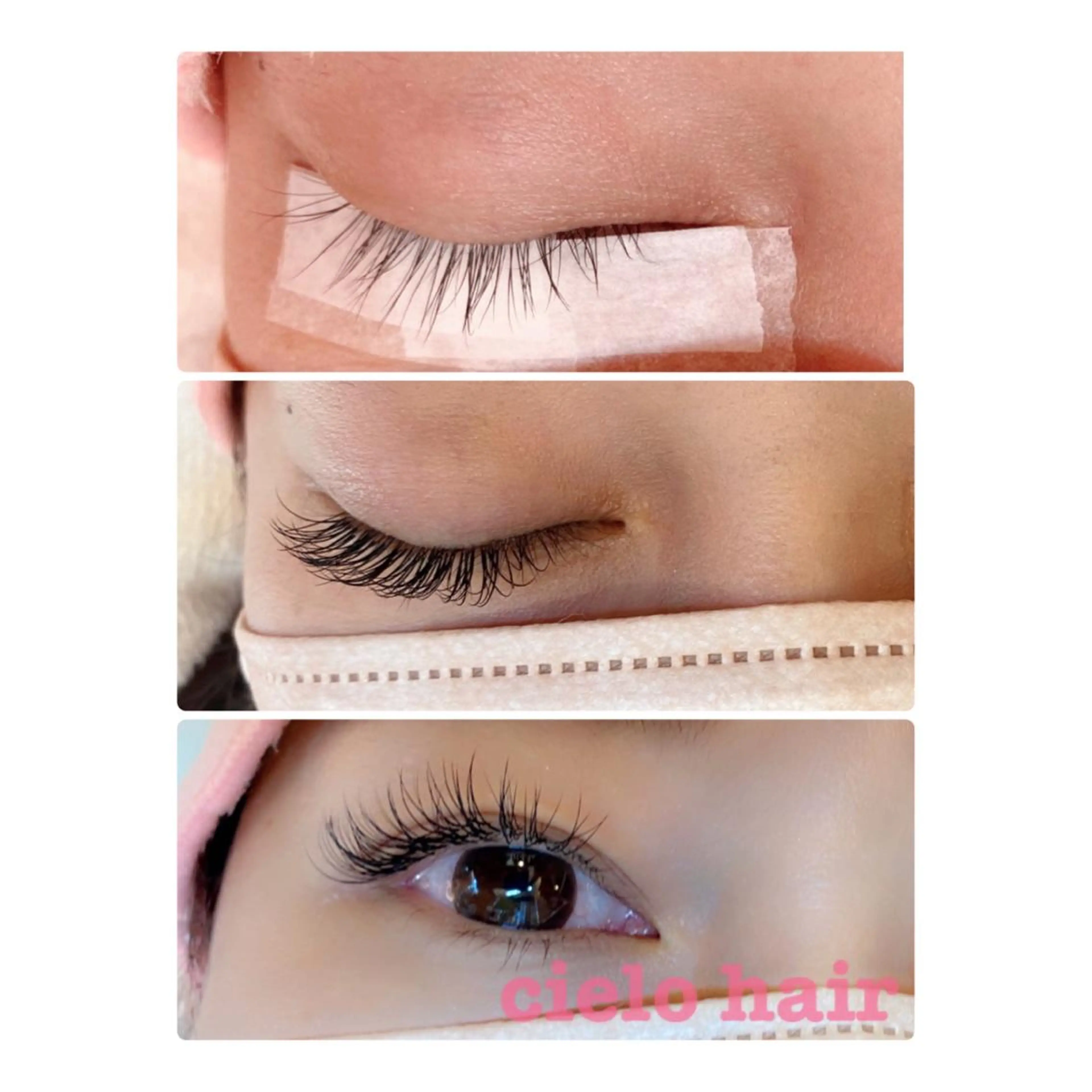 マツエク・マツパ cielo natsukiのマツエク・マツパデザイン