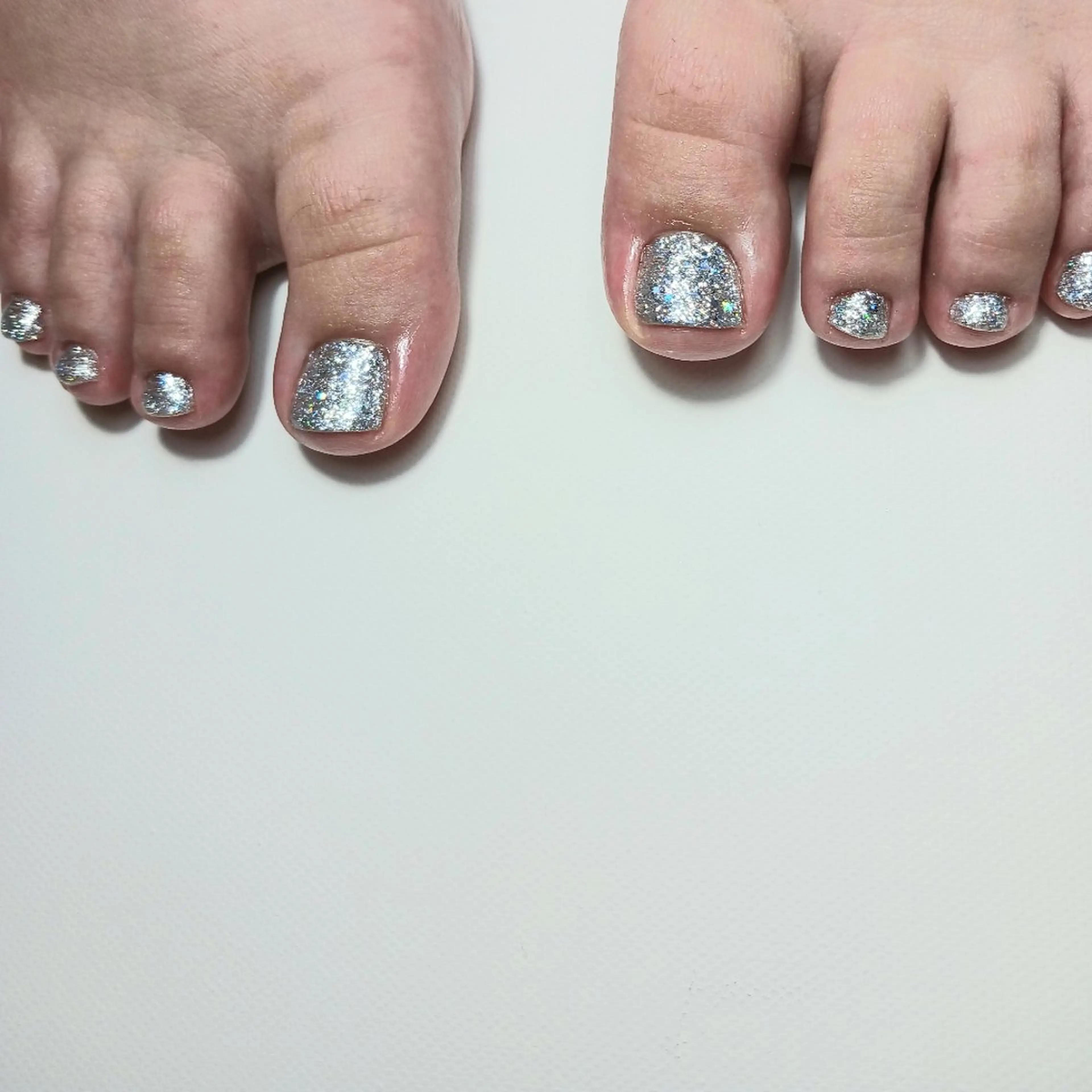 ネイル ジェルネイル キラキラネイル ラメ(グリッター) 持ち込み ワンカラーネイル フットネイル owlnail /持込みデザイン専門のネイルデザイン