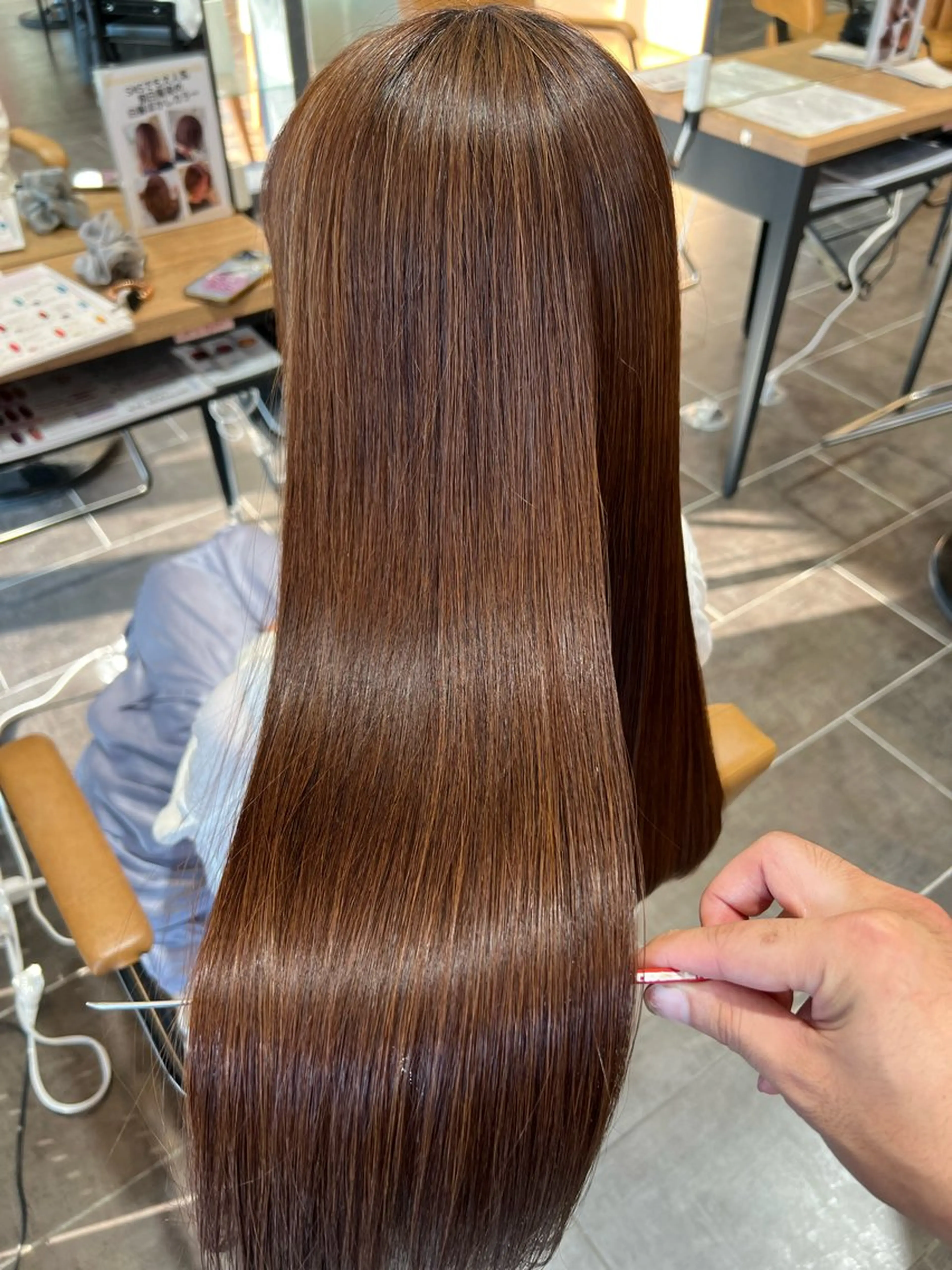 ロング 谷口 莉々葵のヘアスタイル