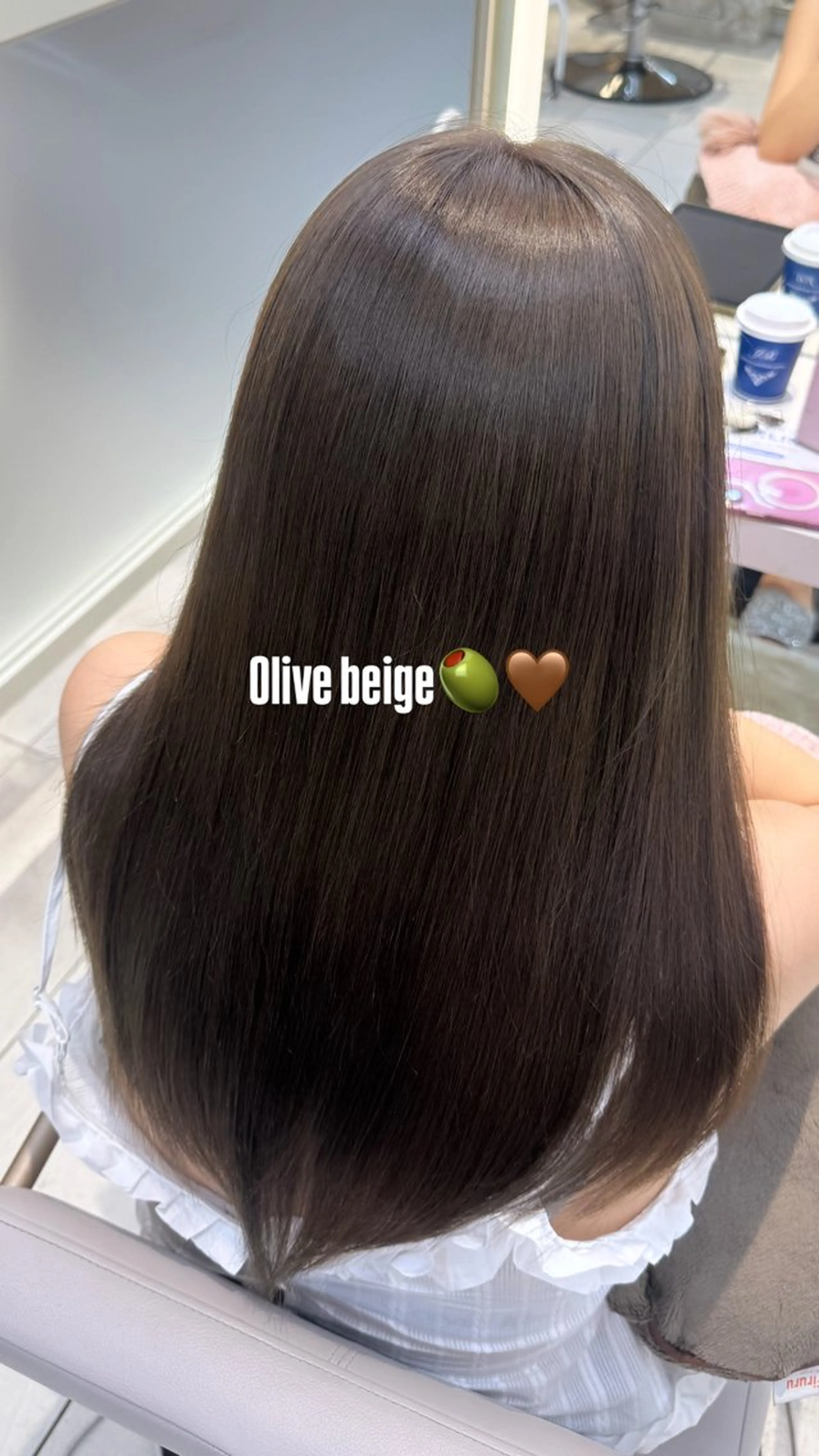 ロング ヘアカラー トリートメント ‎🤍透明感×ツヤ髪 / Saki‎🤍のヘアスタイル