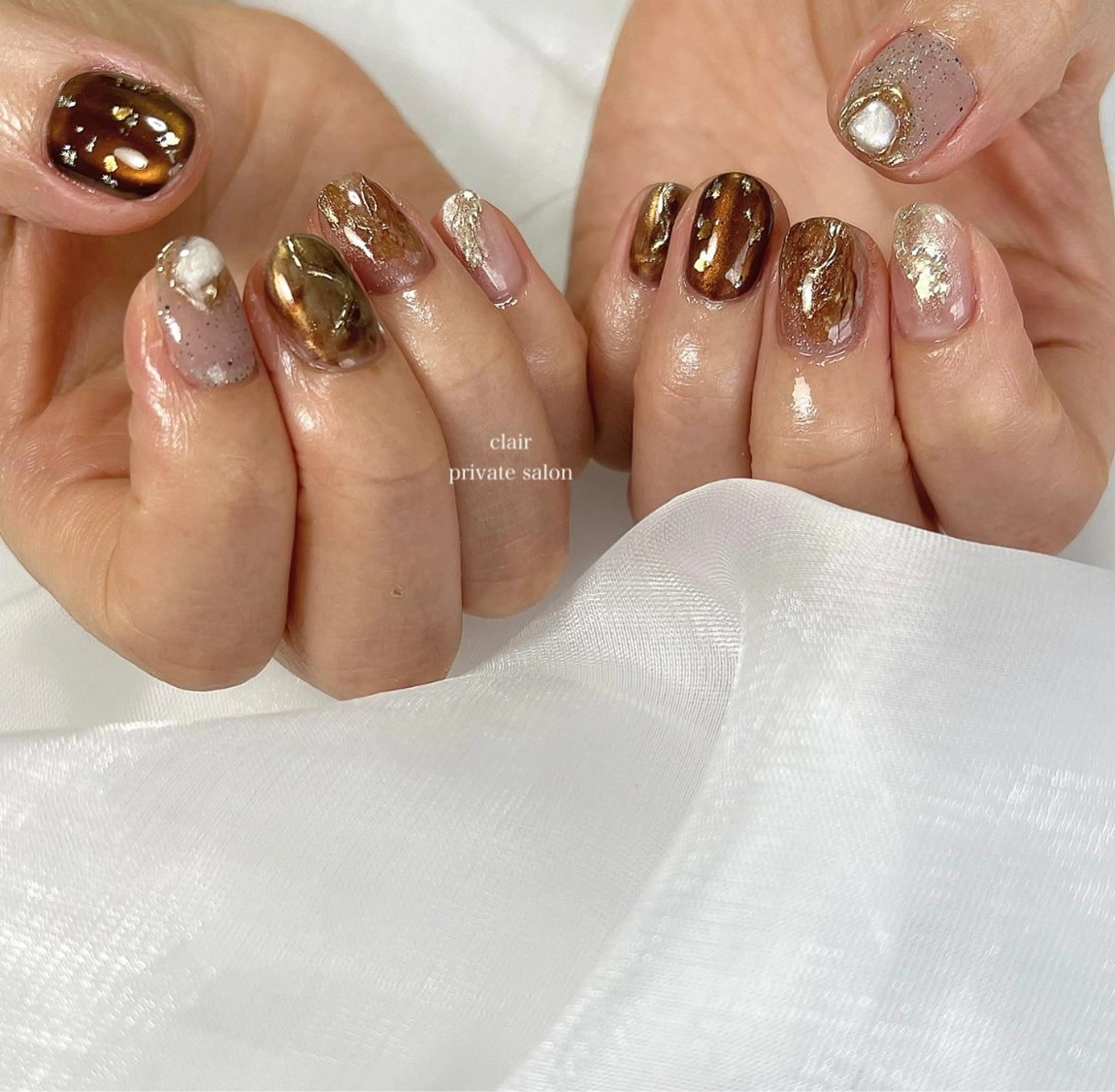 ネイル ハンドネイル ハンドケア nail salon una.のネイルデザイン