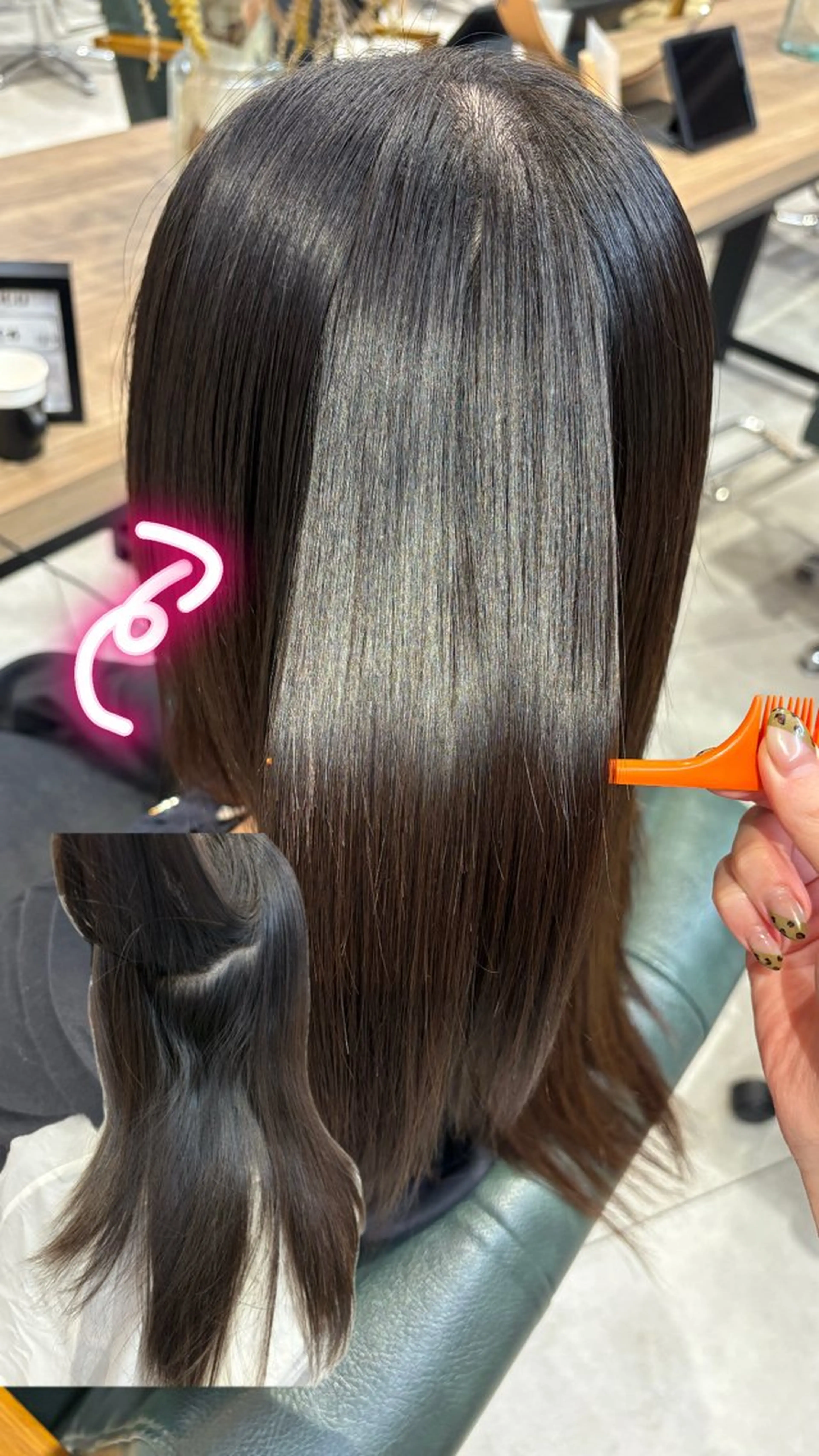 ロング 🧸艶ブリーチ/深み カラー🌺Noa🌺のヘアスタイル