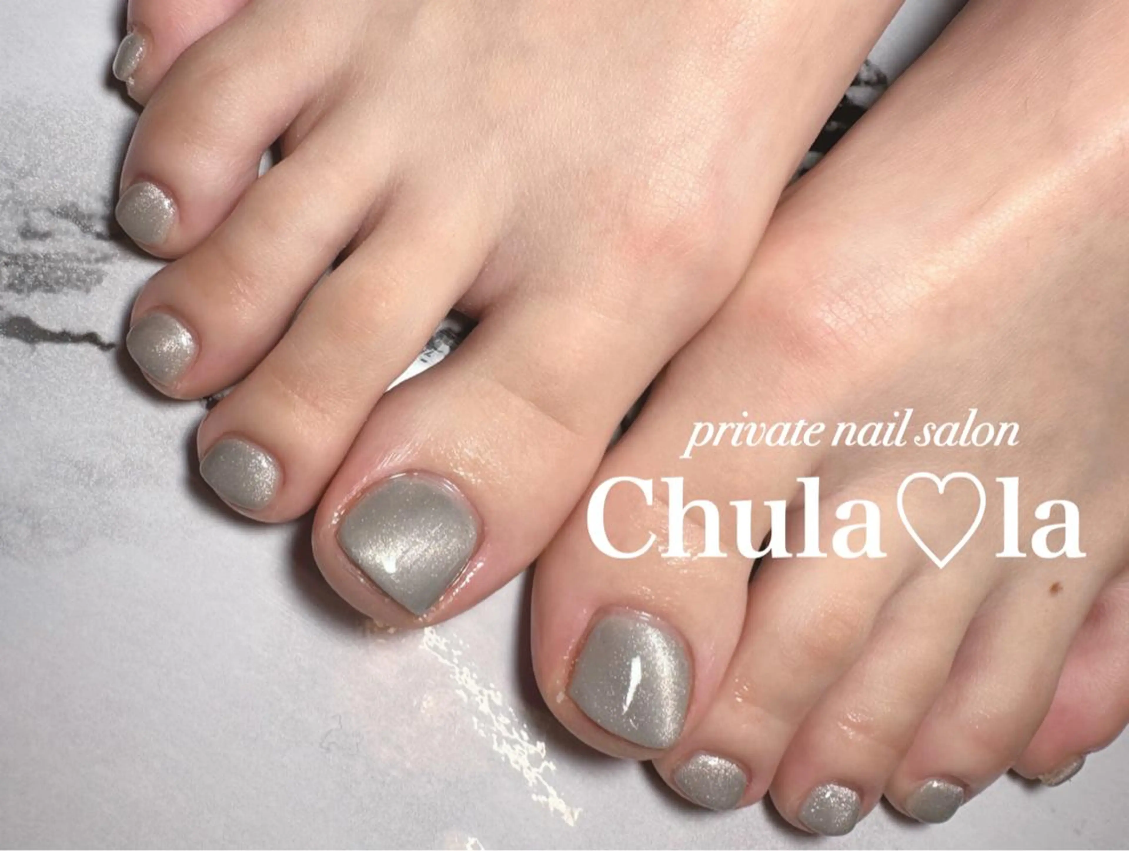 ネイル マグネットネイル フットネイル Chula♡la 豊見城市高安のネイルデザイン