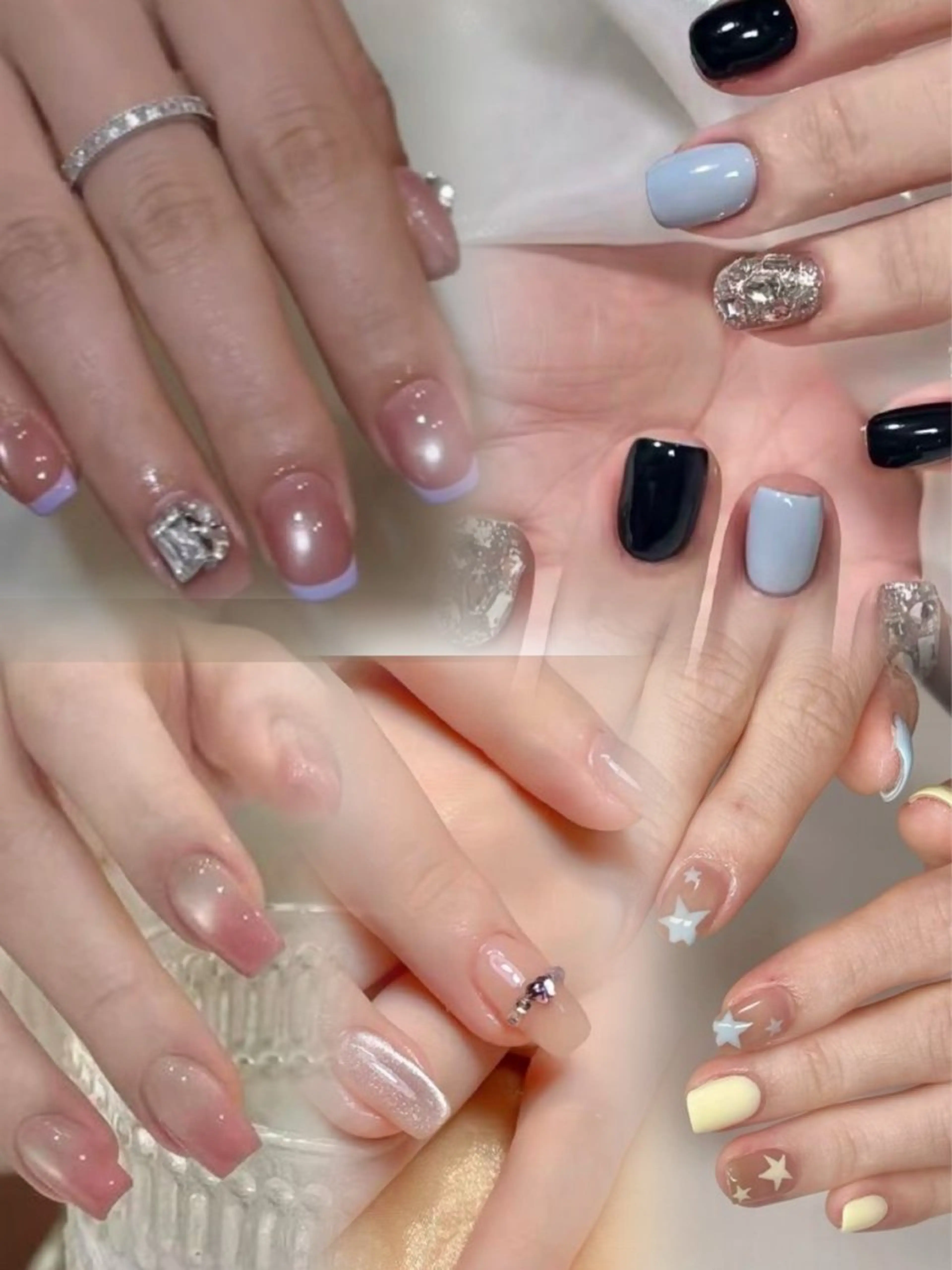 ネイル ハンドネイル フットネイル ハンドケア AngelChris ビューティーサロンのネイルデザイン