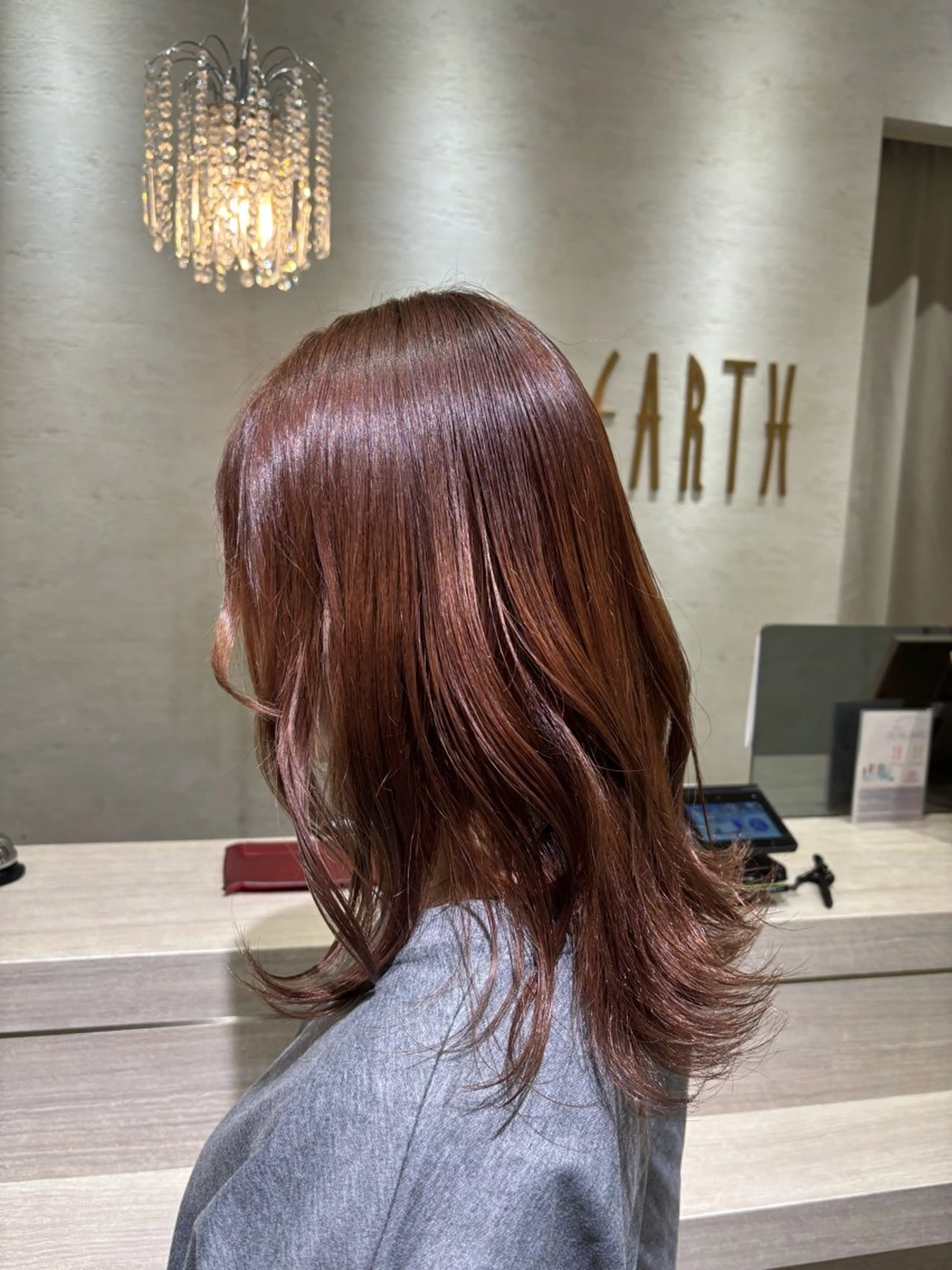 カラー たけむら はなのヘアスタイル