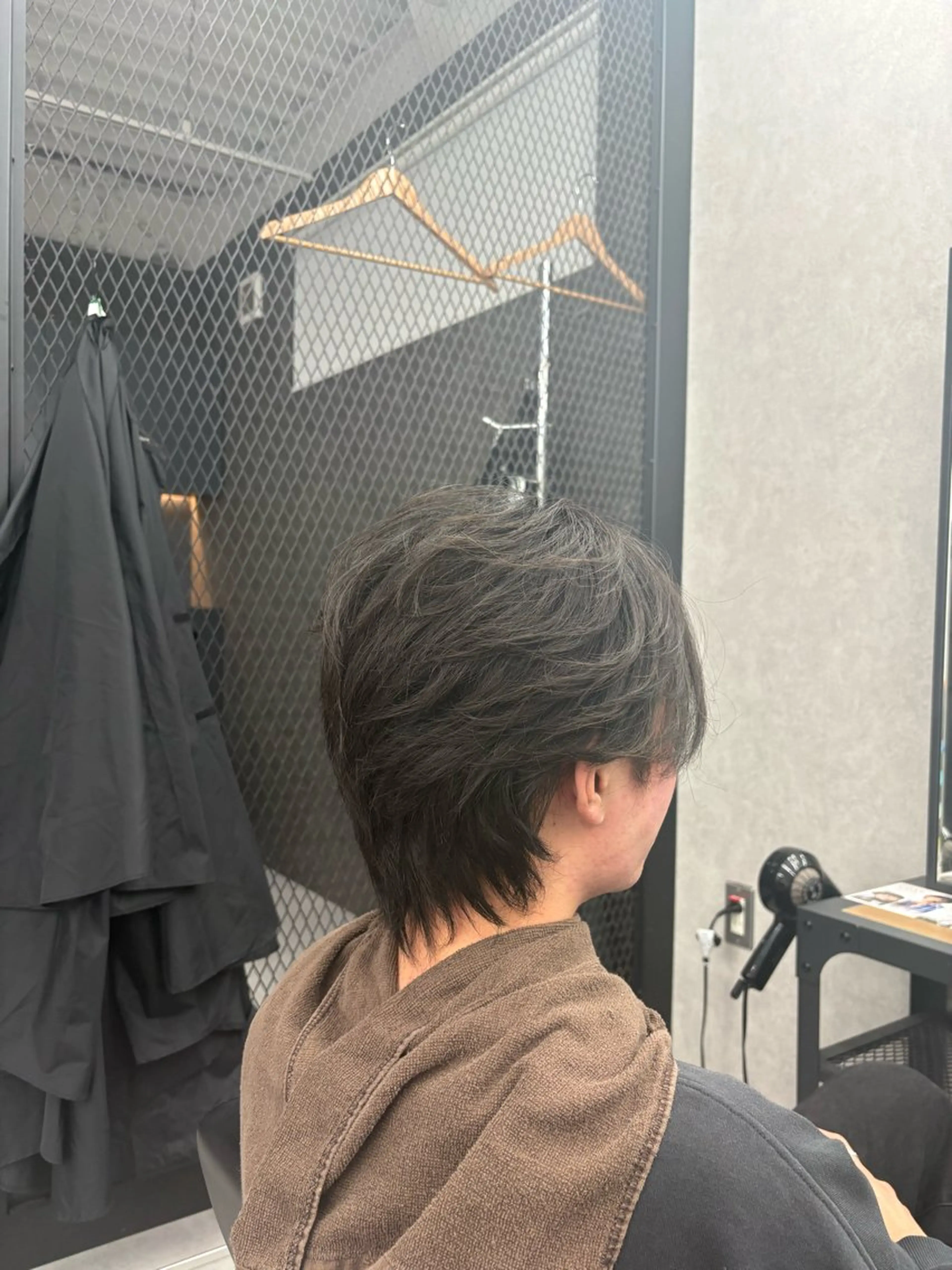 メンズ メンズウルフカット ウルフカット 武井 蓮汰のヘアスタイル