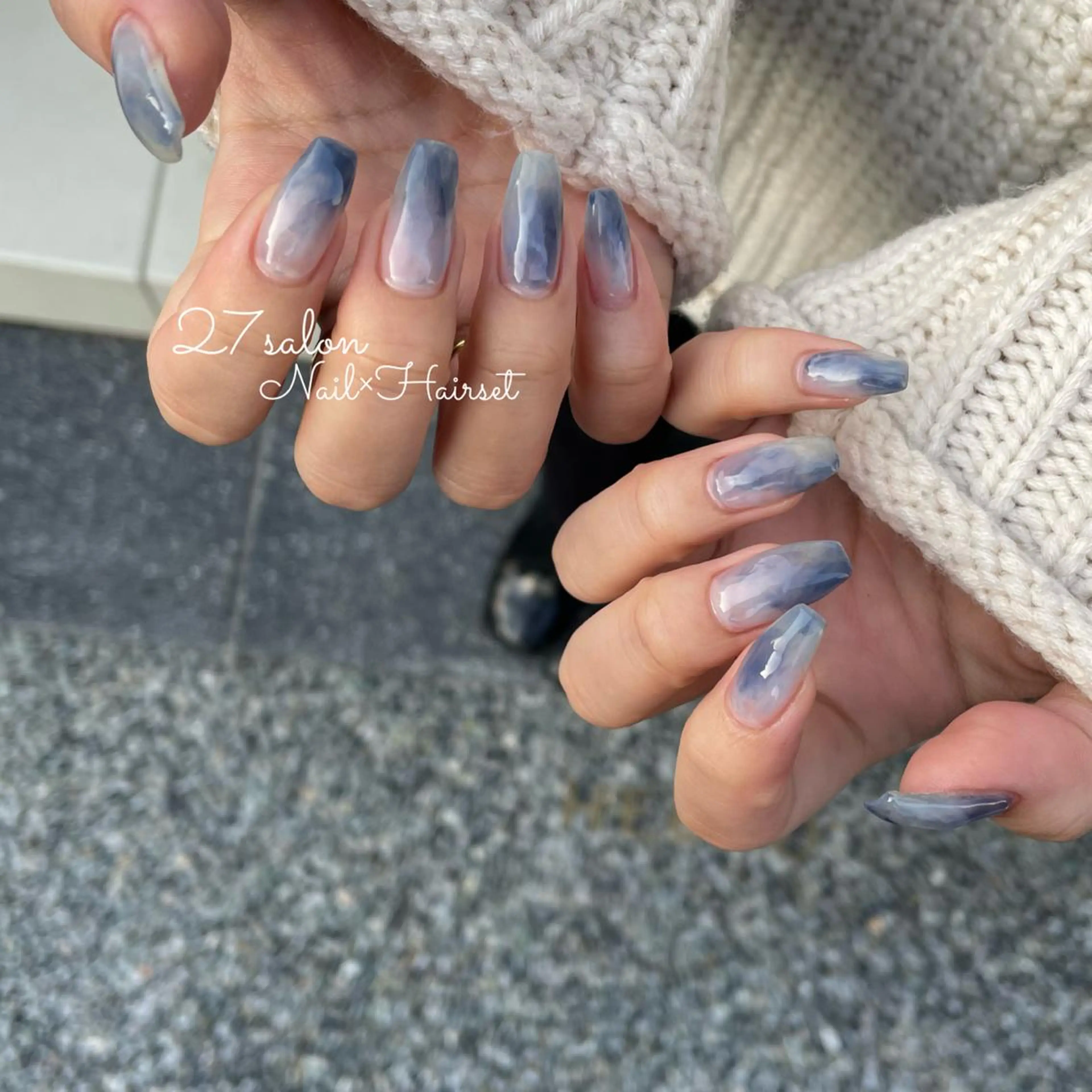 ネイル ニュアンスネイル 27salon yuinaのネイルデザイン