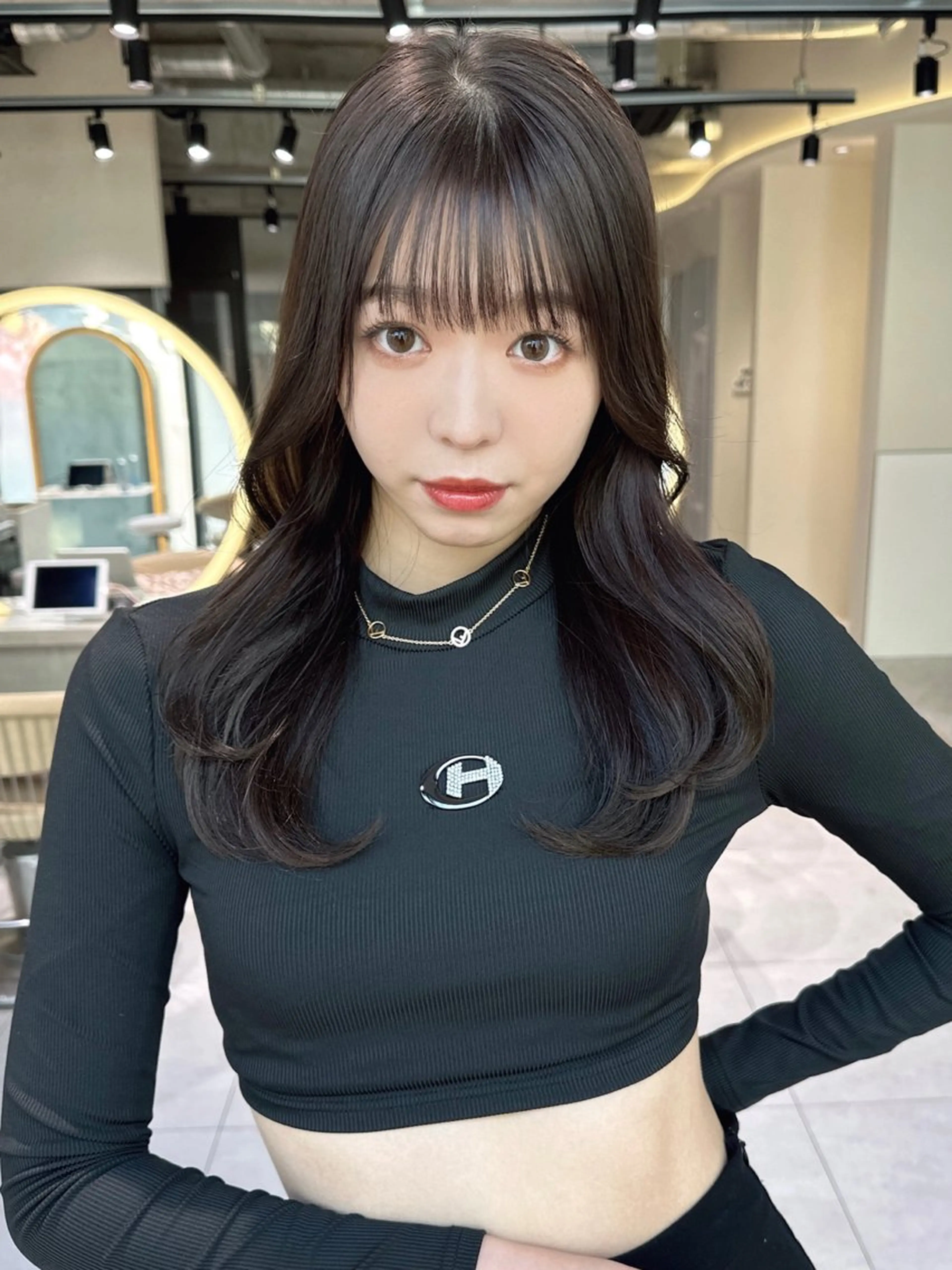 ミディアム レイヤーカット 💎髪質改善💎 LondMeliaのヘアスタイル