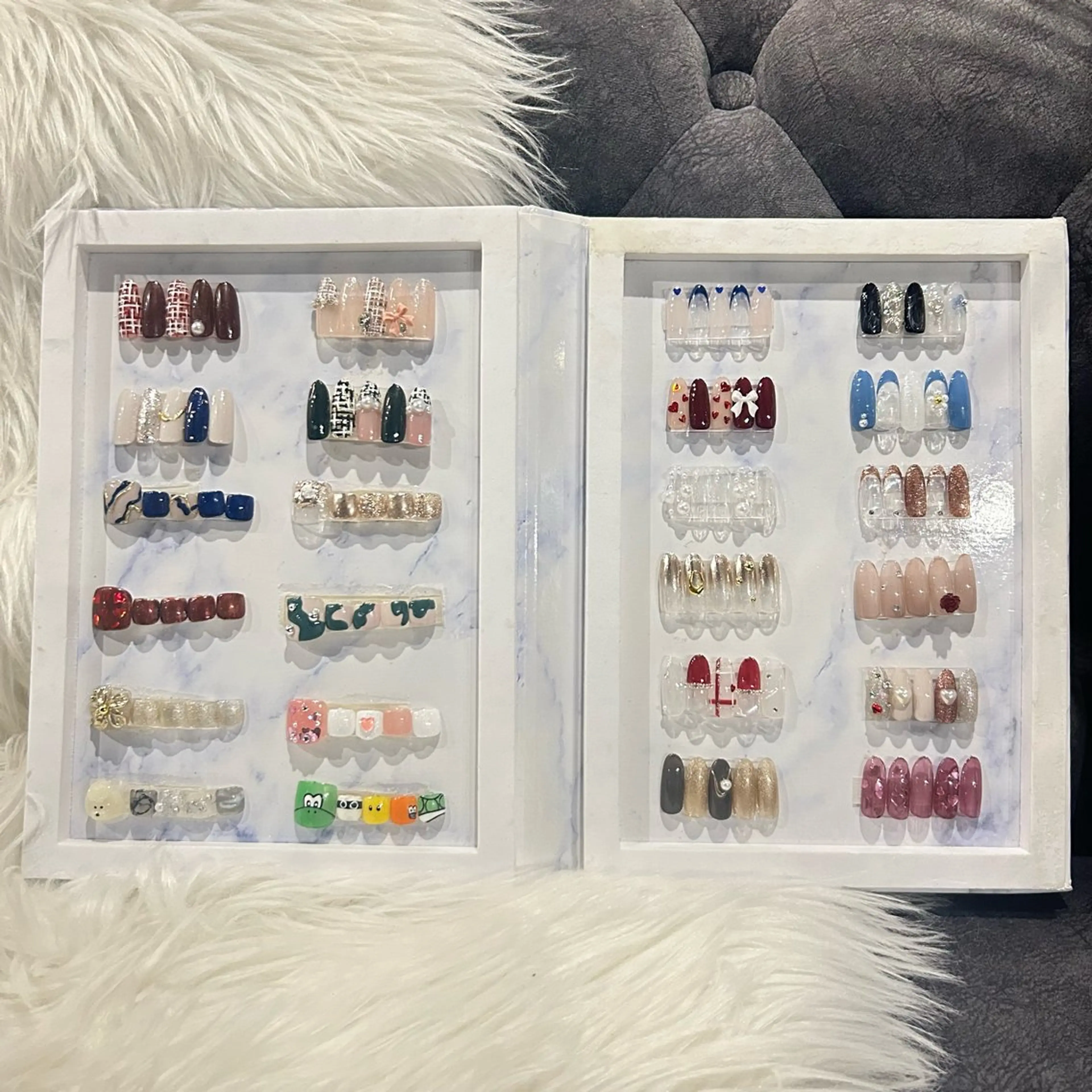 ネイル バレンタイン ハンドネイル Dahlia Beauty ダリアビューティー所属・春日井Dahlia Beauty中川のネイルデザイン