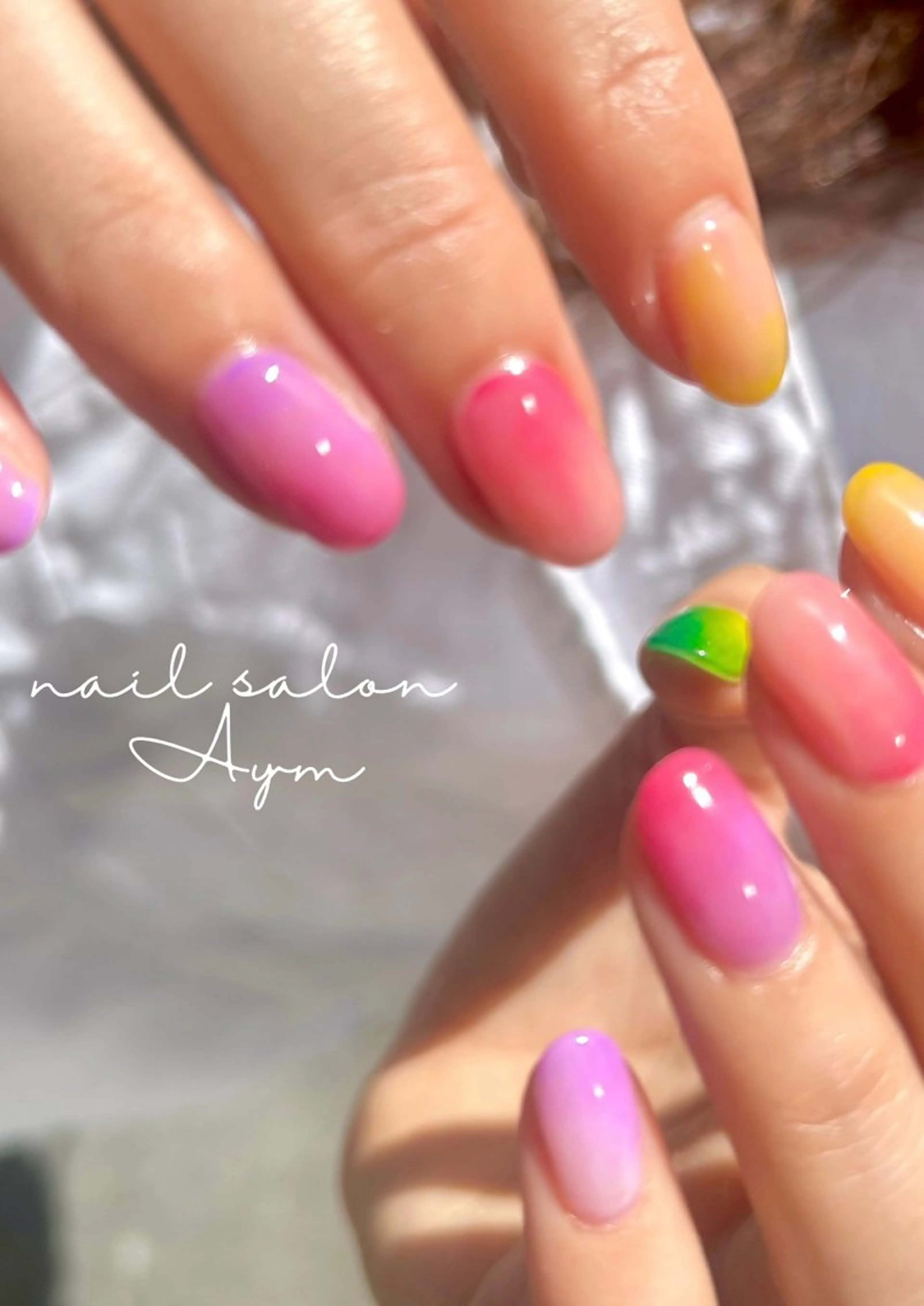 ネイル ハンドネイル nail salon  Aym所属・nail salon Aymのネイルデザイン