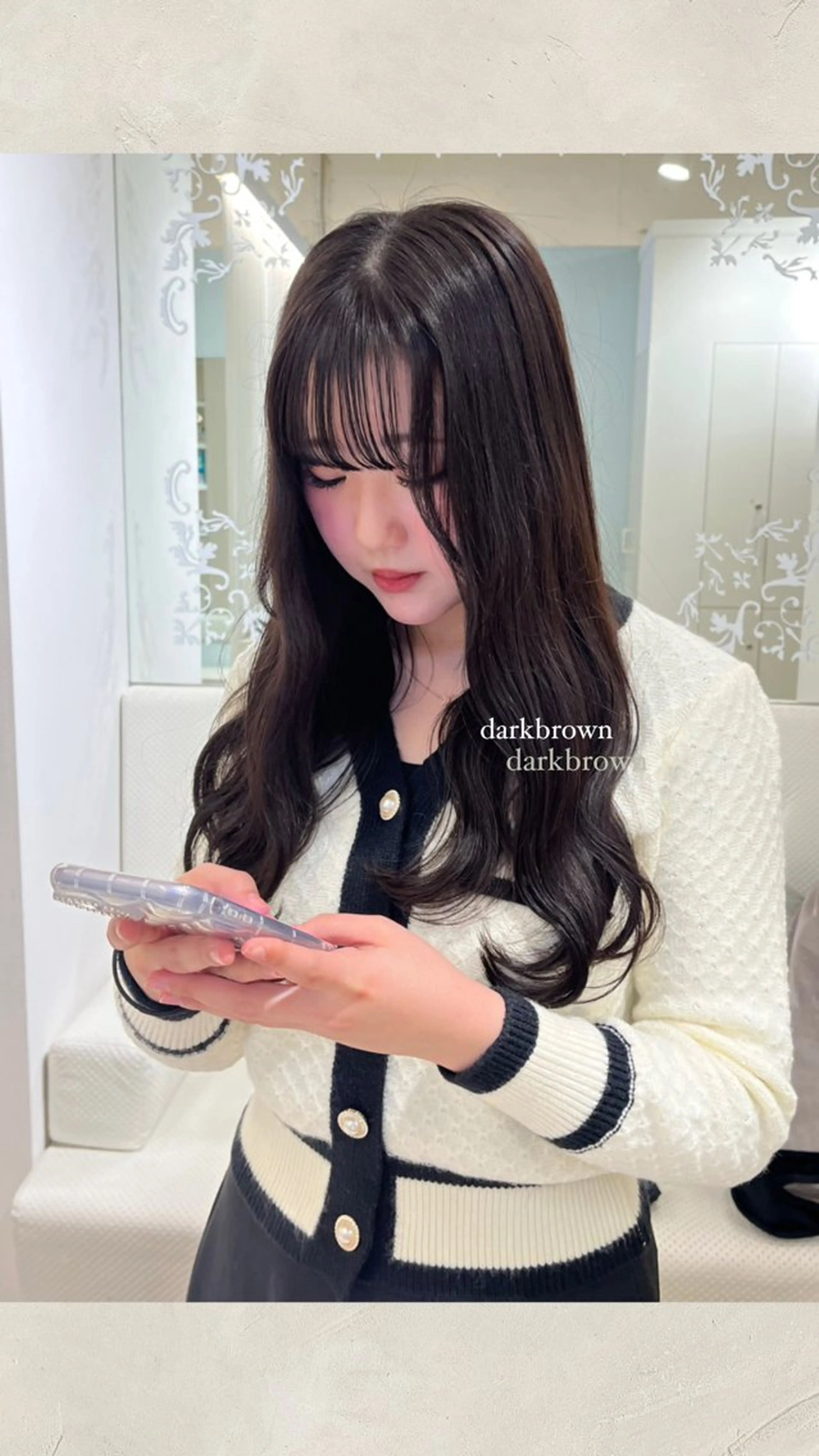 ロング カラー ヘアカラー ParveMix ♡白神みやびのヘアスタイル