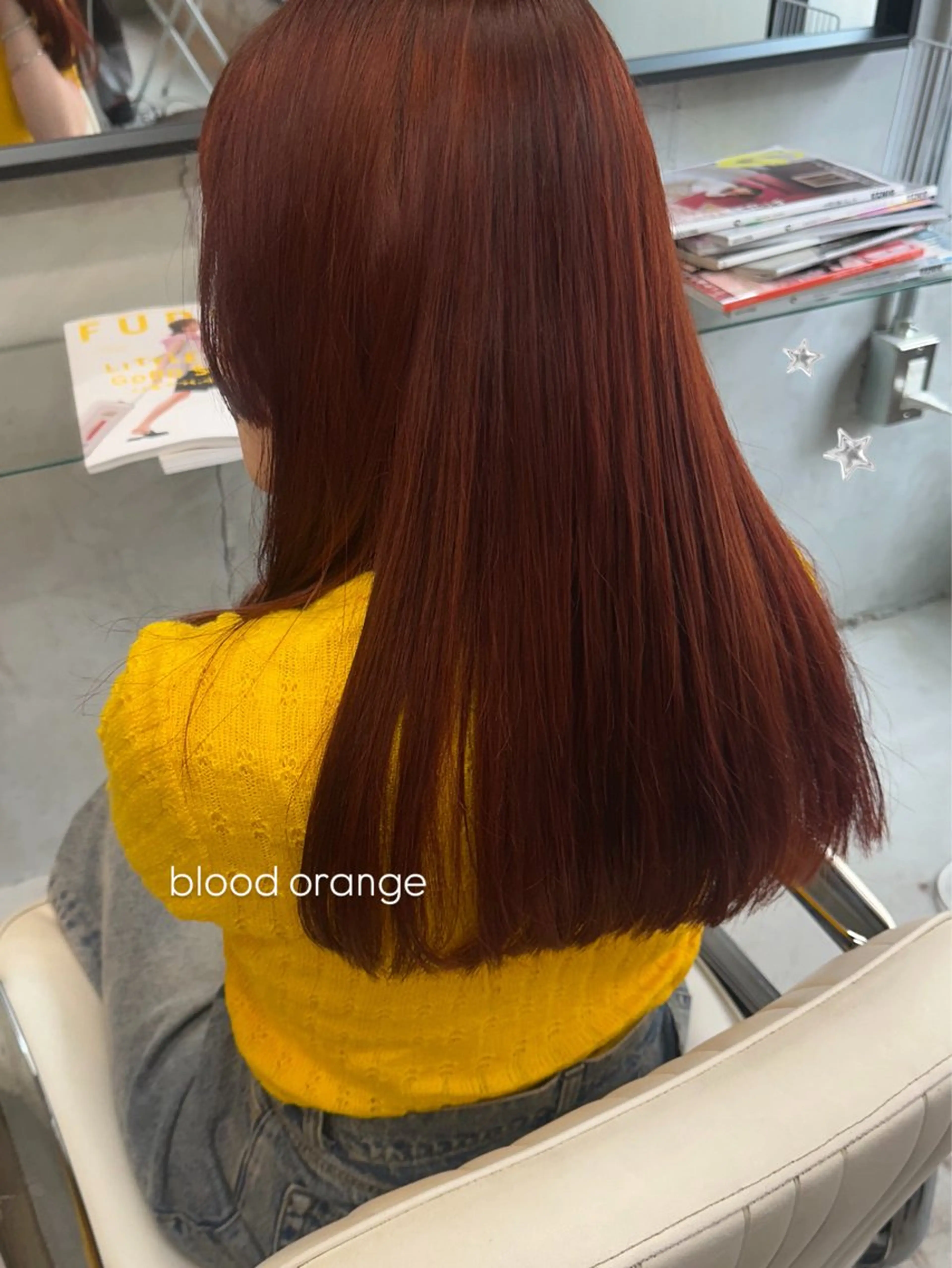 ロング カラー カット ヘアカラー トリートメント 暖色カラー/レイヤー 🌙 オノユリカのヘアスタイル