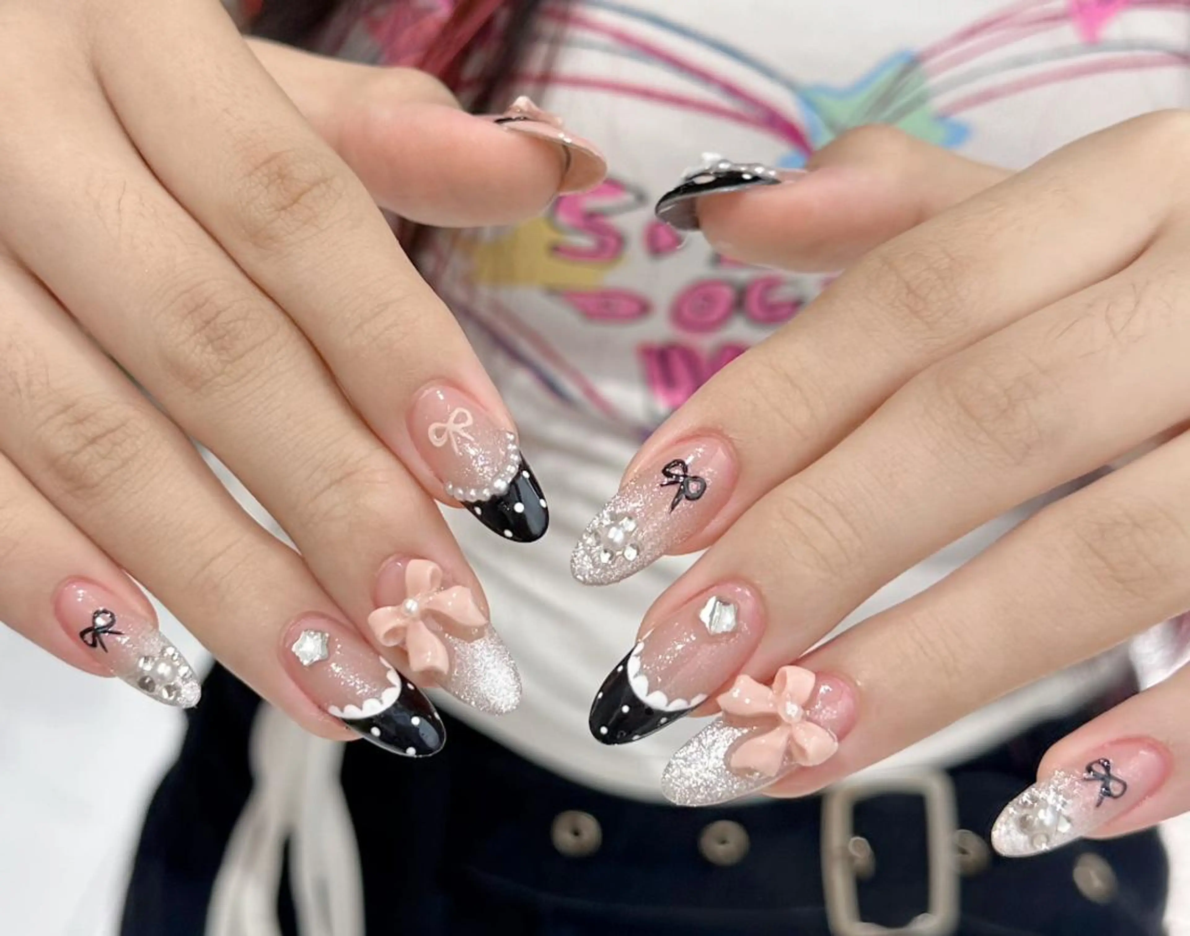 ネイル ハンドネイル By moonネイル 🌷ワンホン/韓国風のネイルデザイン