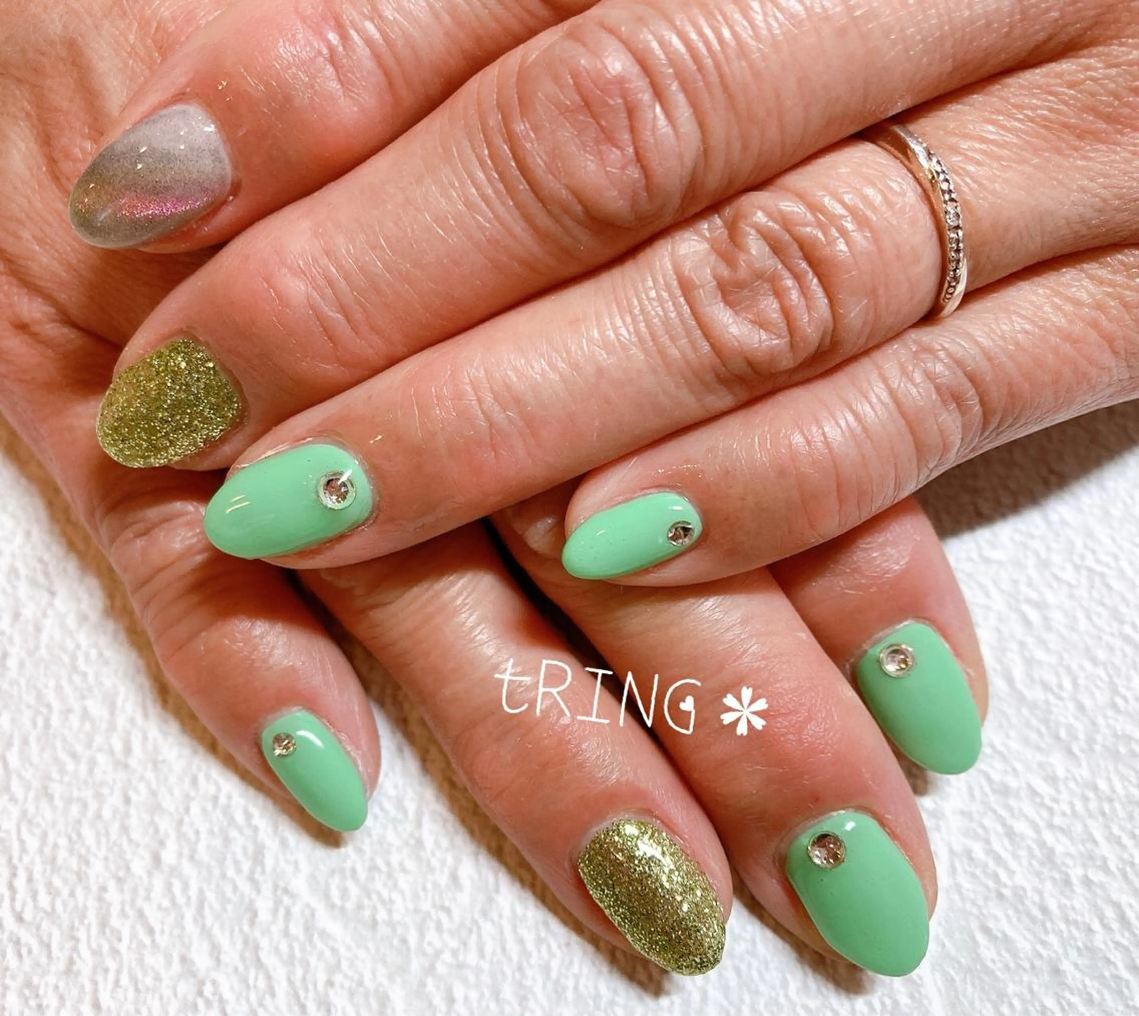 ネイル tRING＊ しいの木台のネイルデザイン