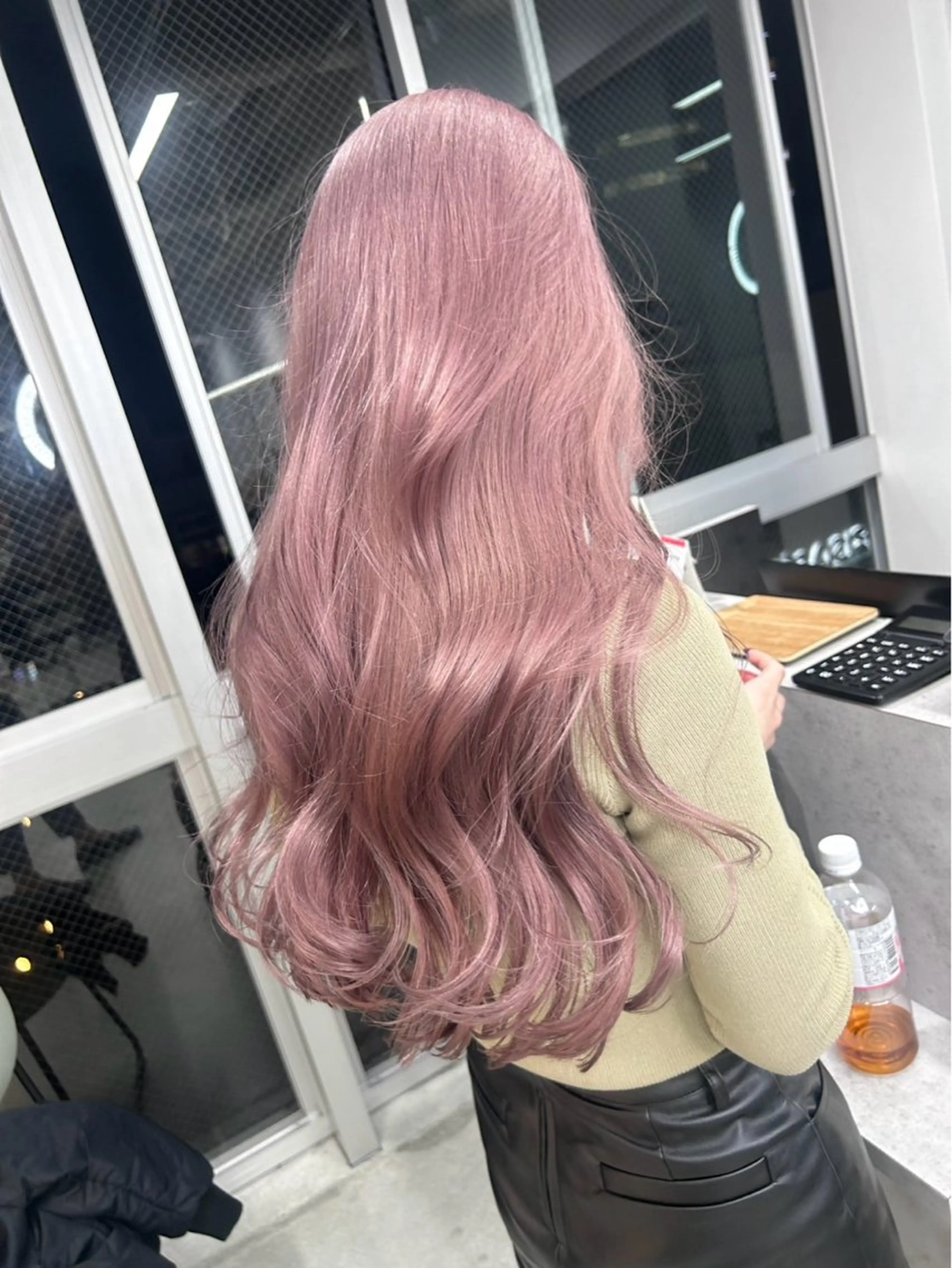 カラー ヘアカラー GiseL さあや博多ハイトーンのヘアスタイル