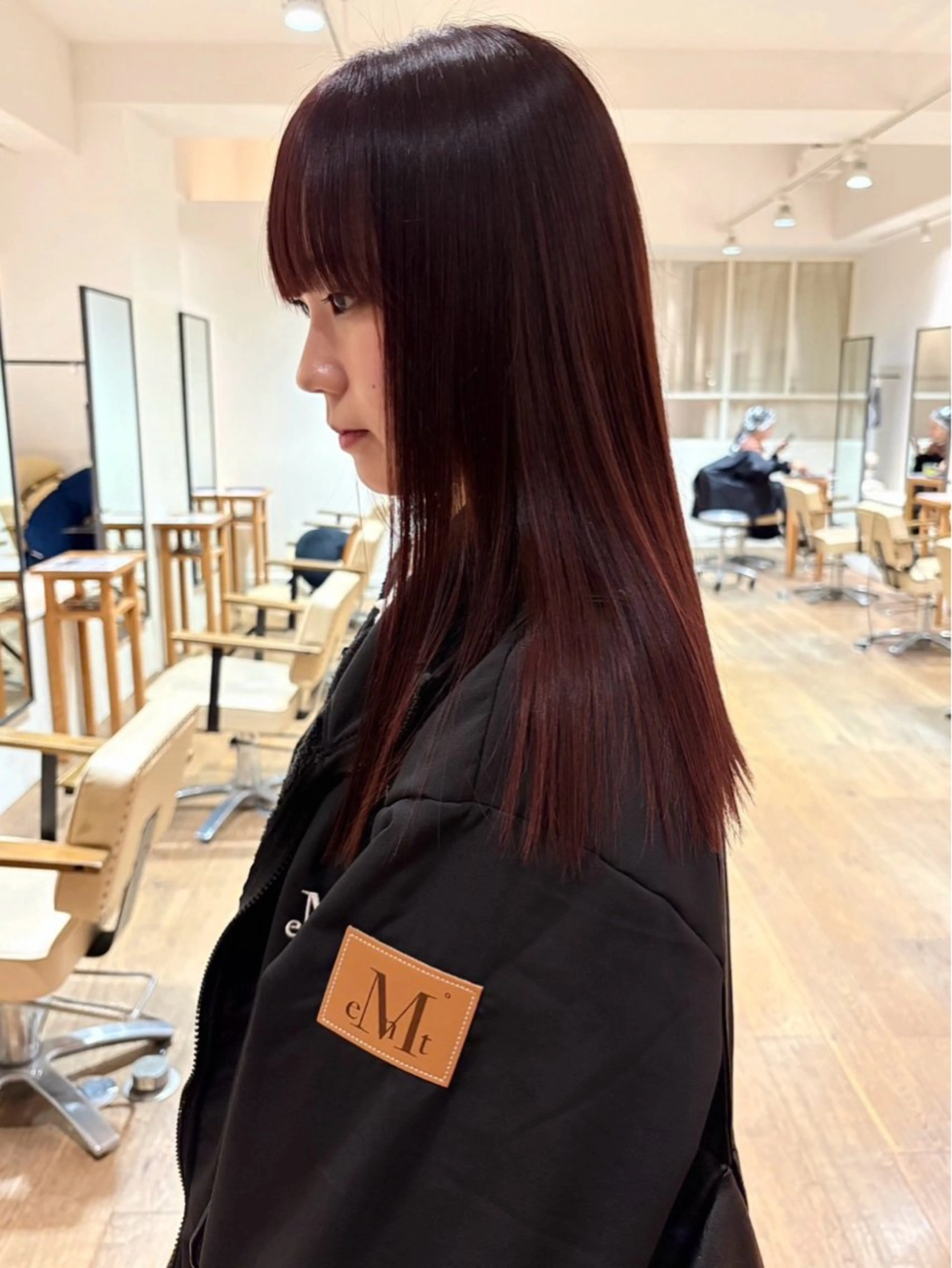 ロング カラー KNACK/天王寺 美容室/レイヤーのヘアスタイル