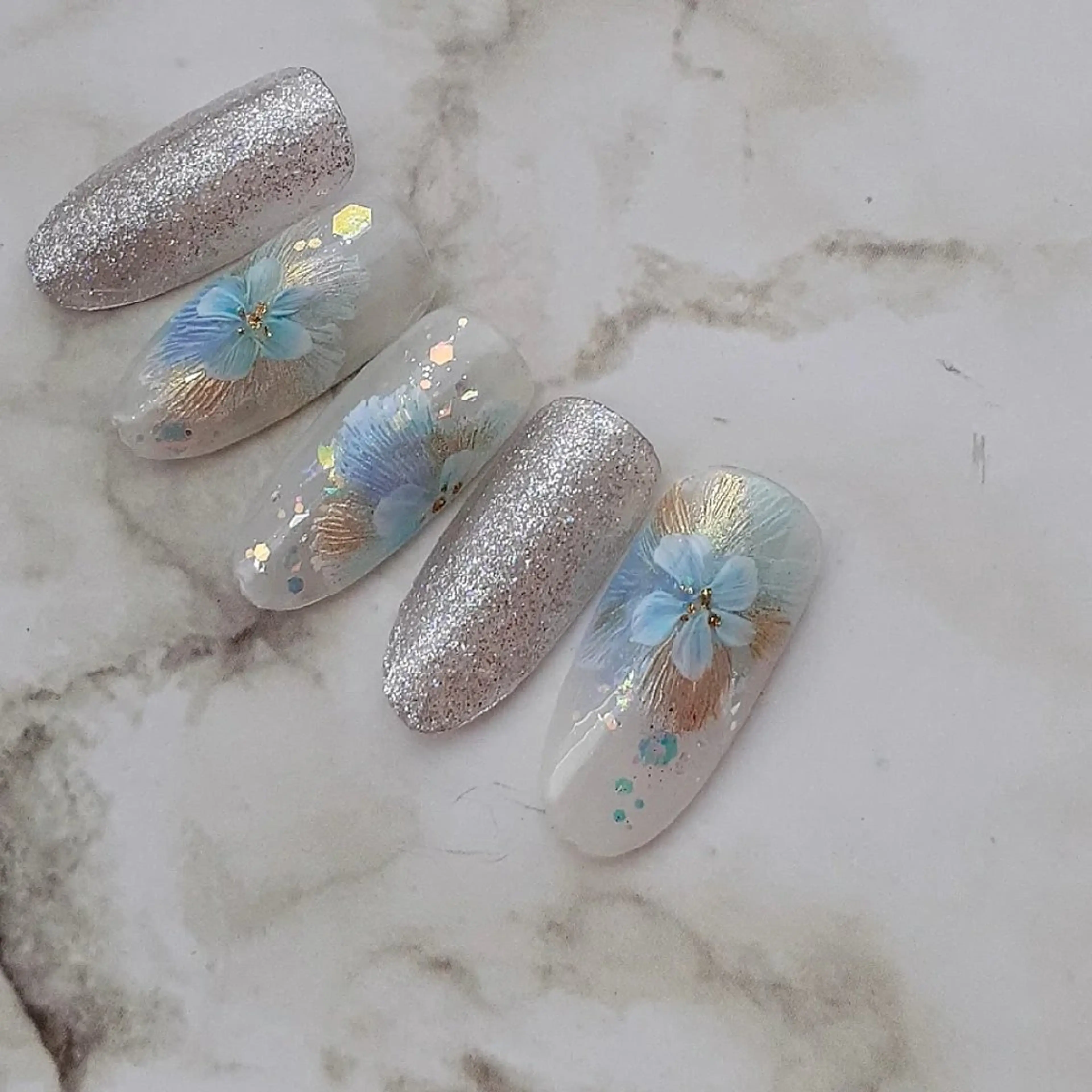 ネイル フラワーネイル ハンドネイル 池元 真由美のネイルデザイン