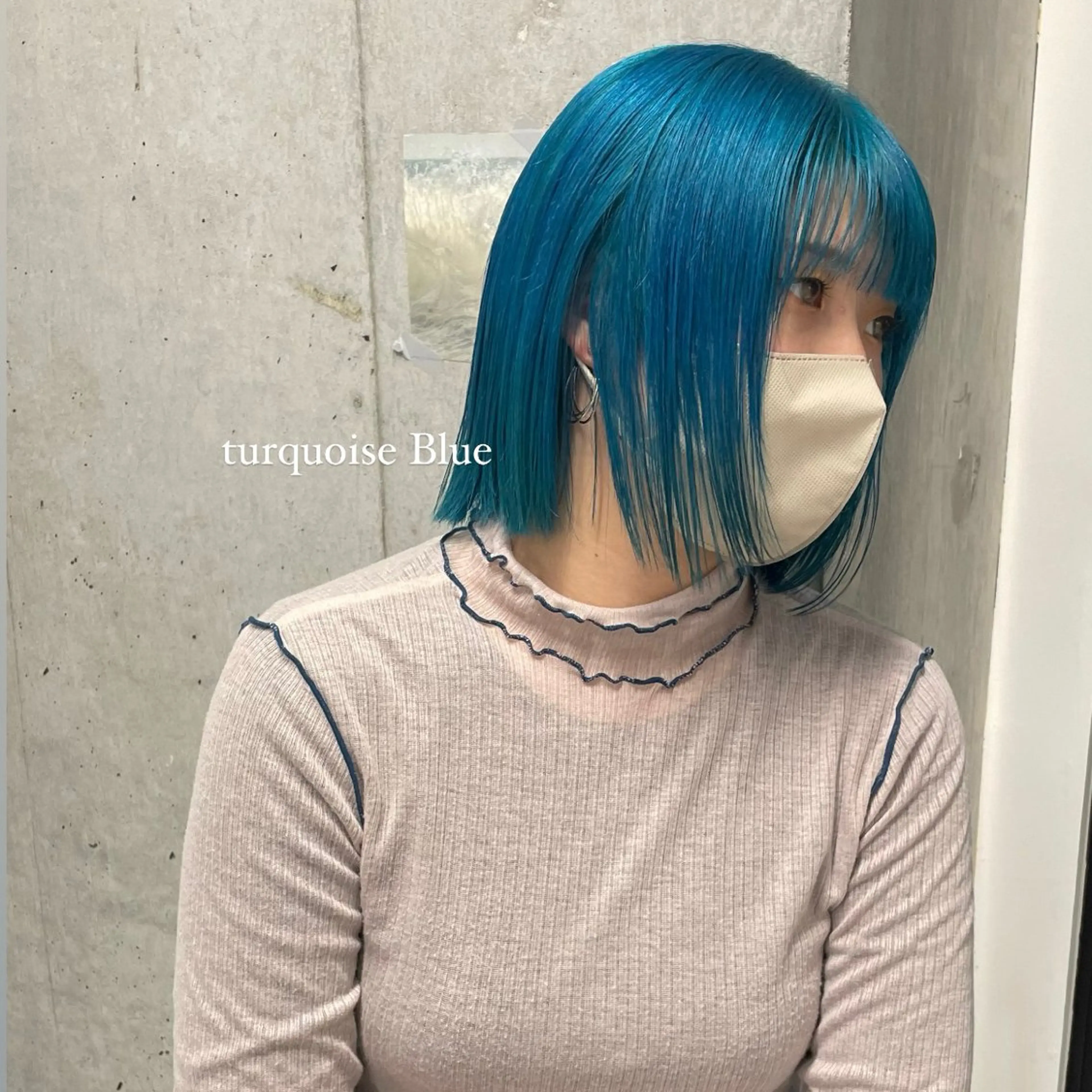 ミディアム カラー ヘアカラー ハイトーン/ボブ /HBL/AYUNAのヘアスタイル