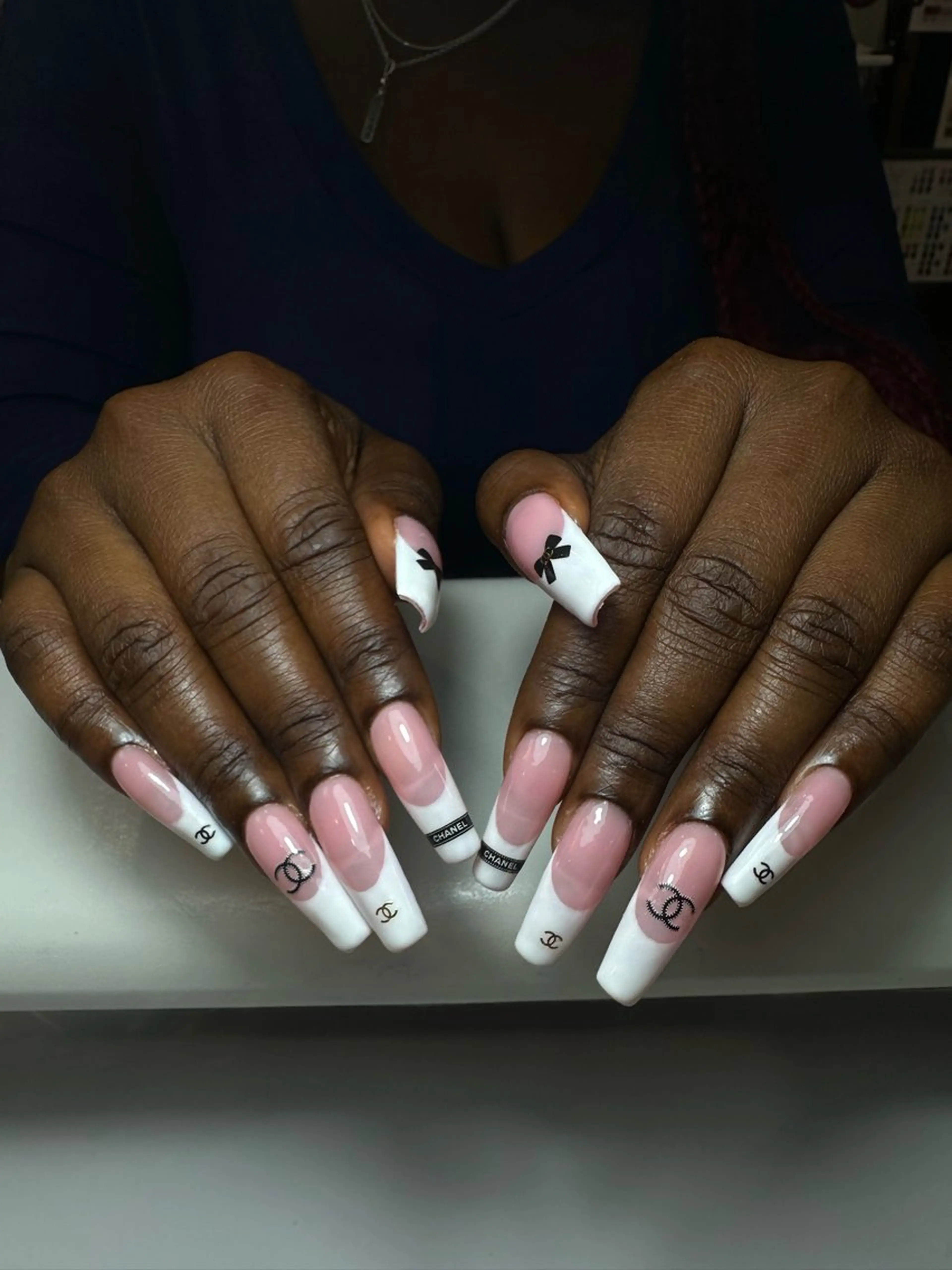 ネイル フレンチネイル ネイルチップ ハンドネイル MIAMI NAIL所属・Miami Nailのネイルデザイン