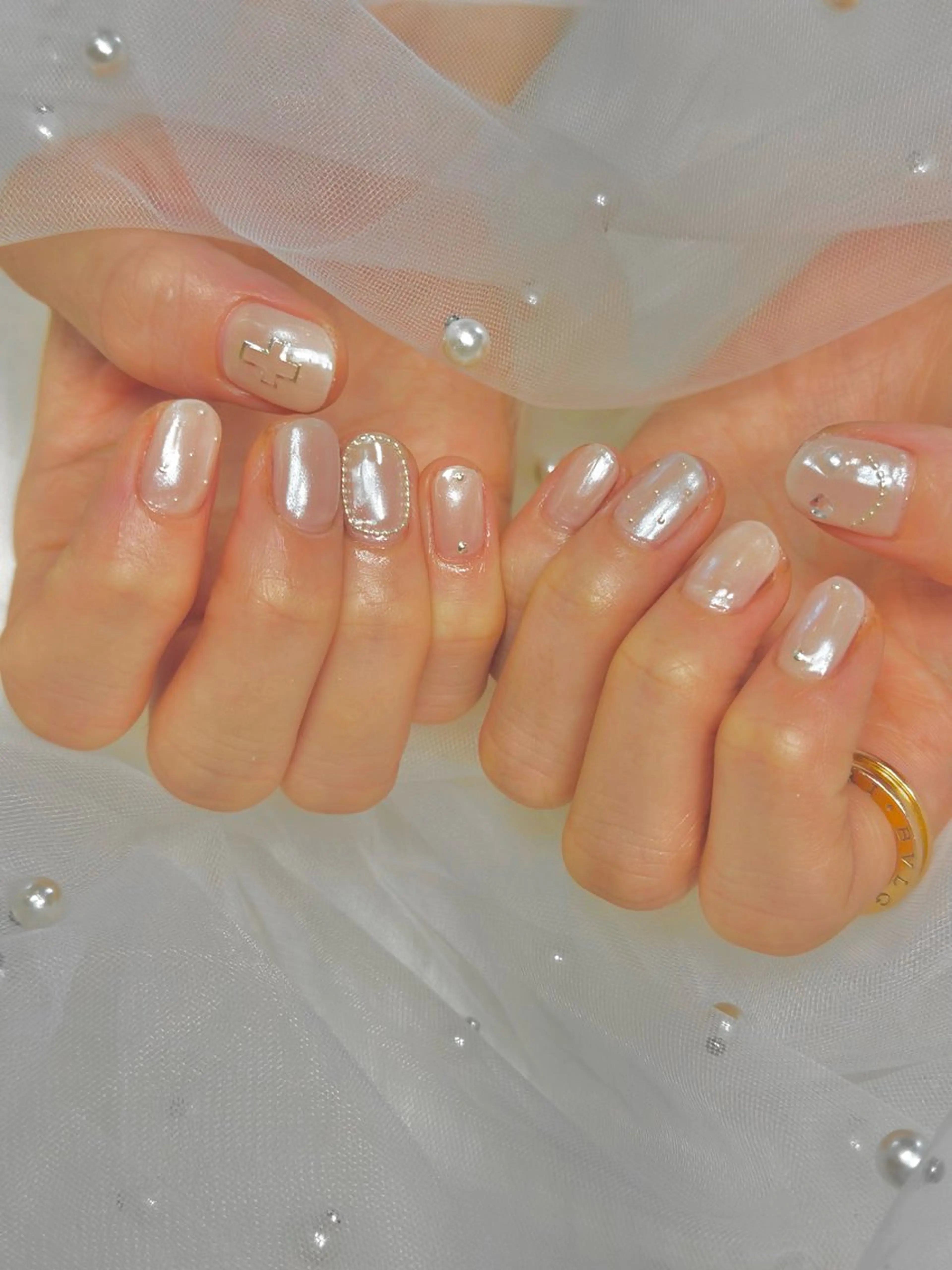 ネイル マルサンカクシカク所属・○△□ 守口市のネイルデザイン