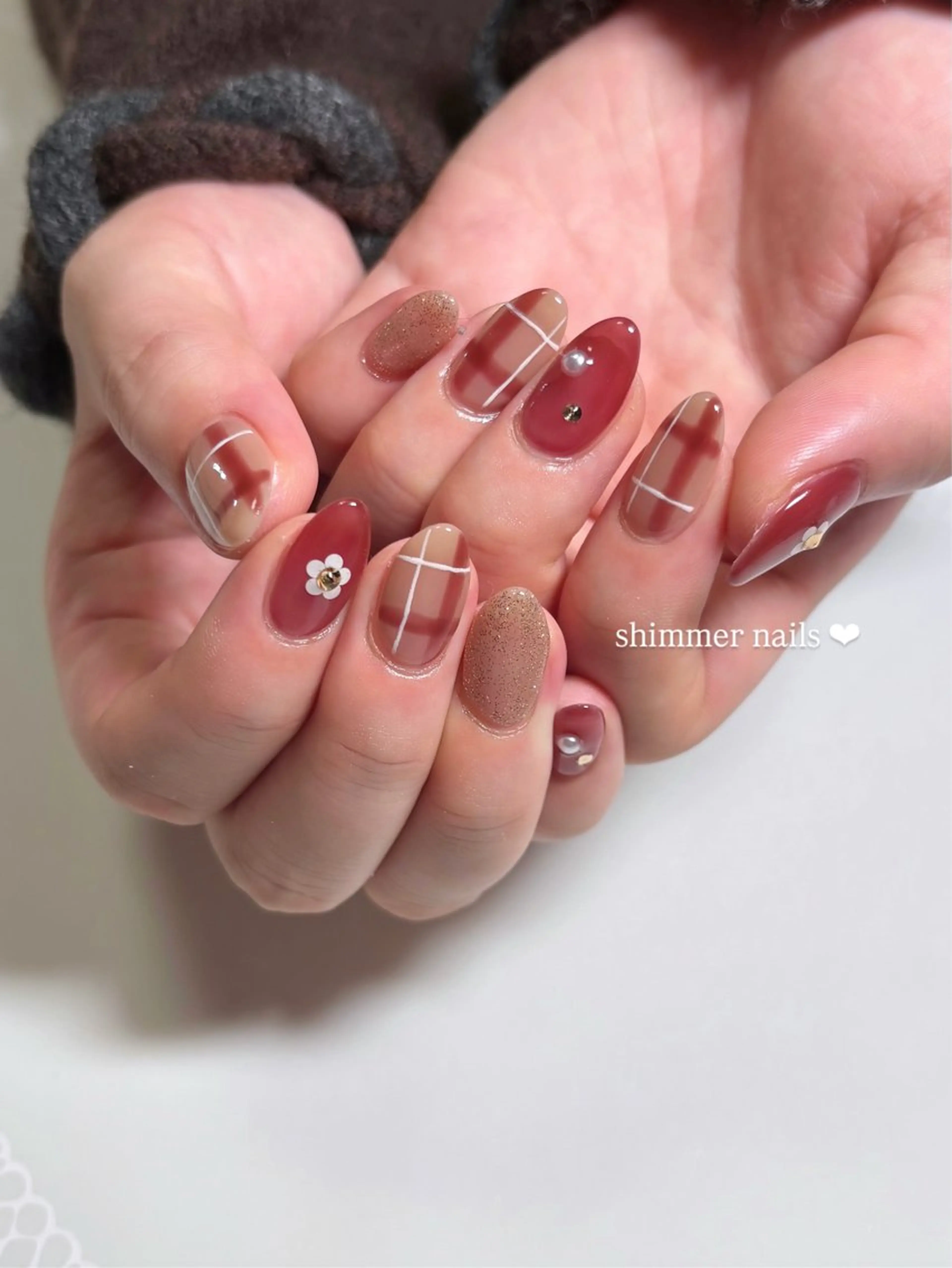 ネイル shimmer nailsのネイルデザイン