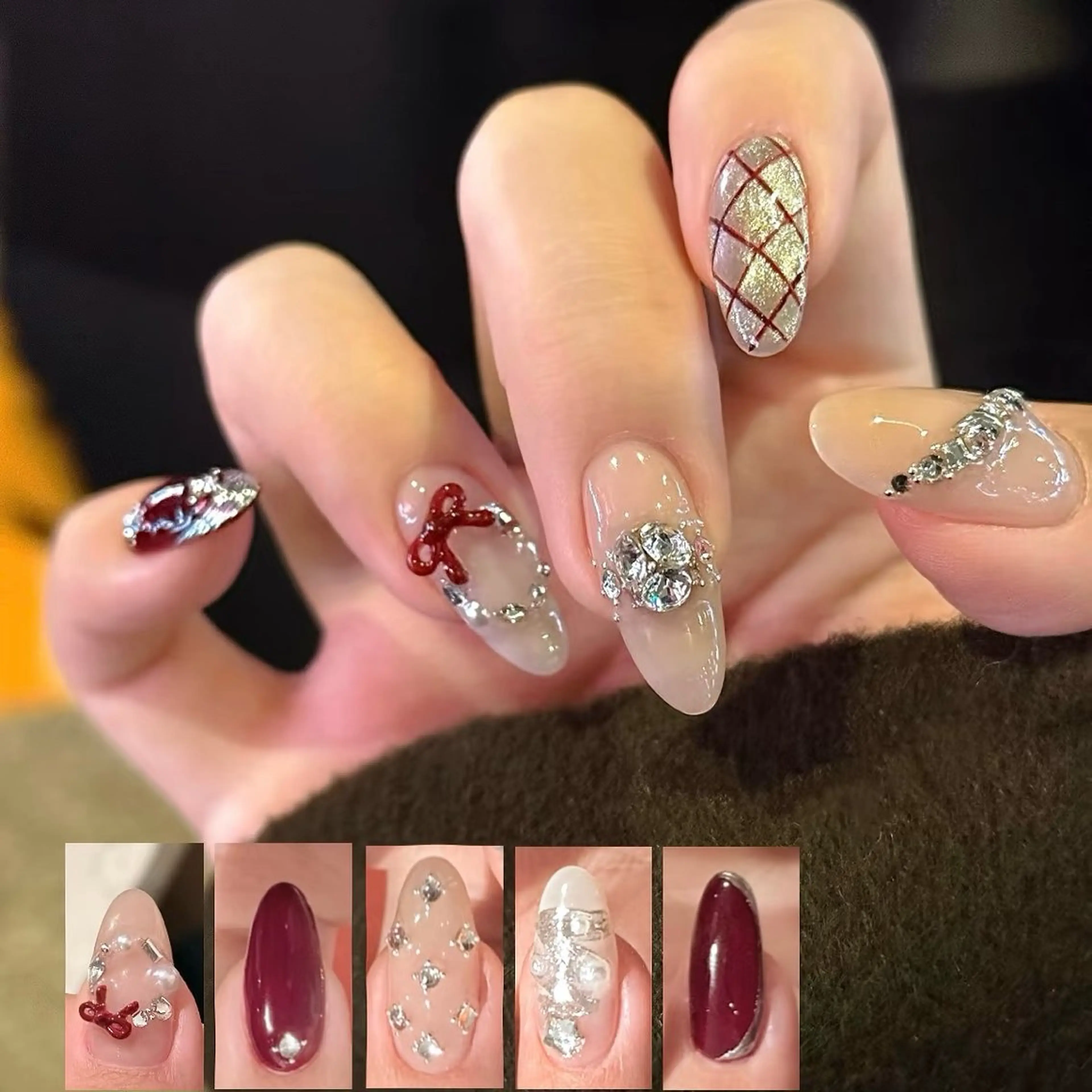 ネイル ハンドネイル もも モモのネイルデザイン