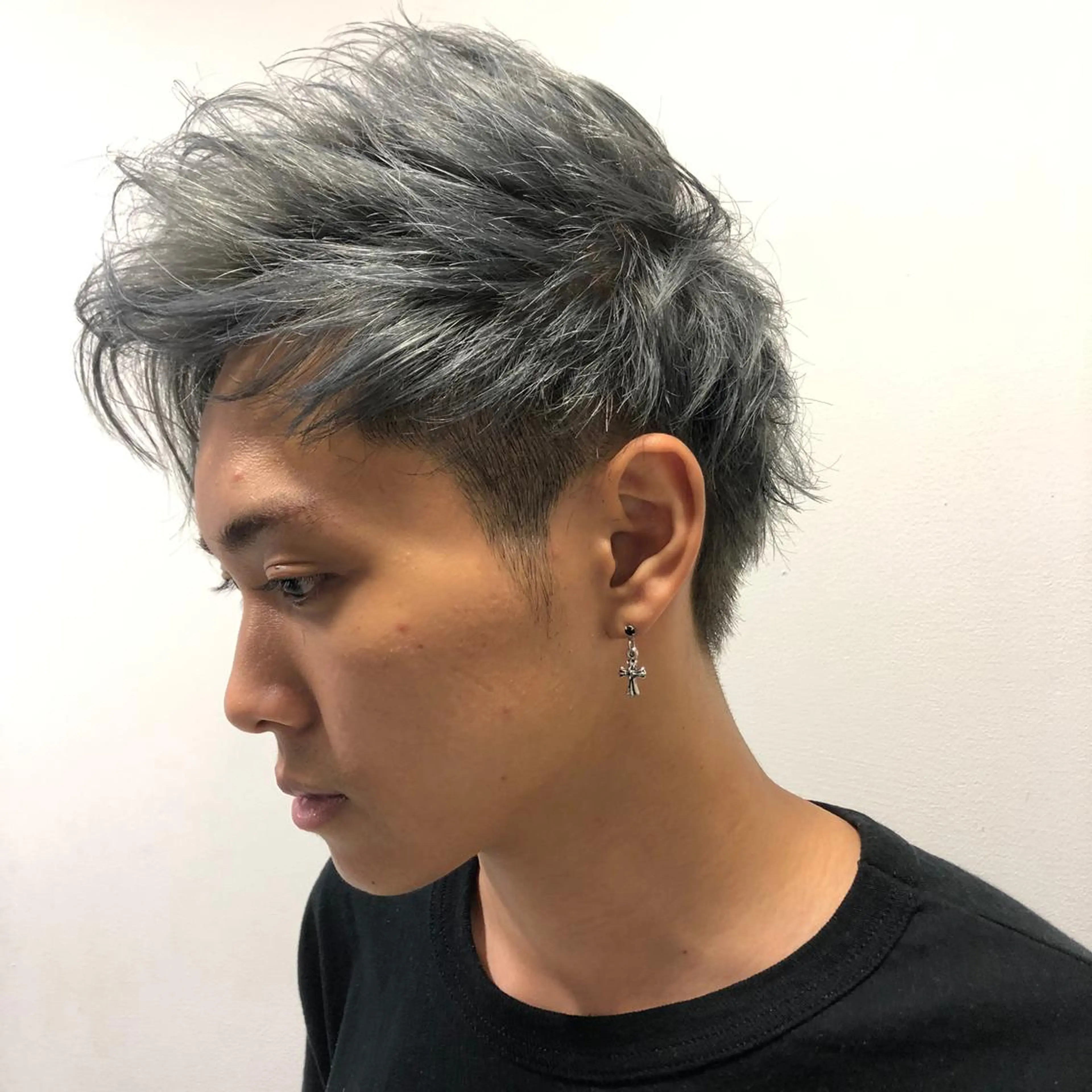 メンズ カット パーマ StellA所属・アートディレクター ワダヒサノリのヘアスタイル