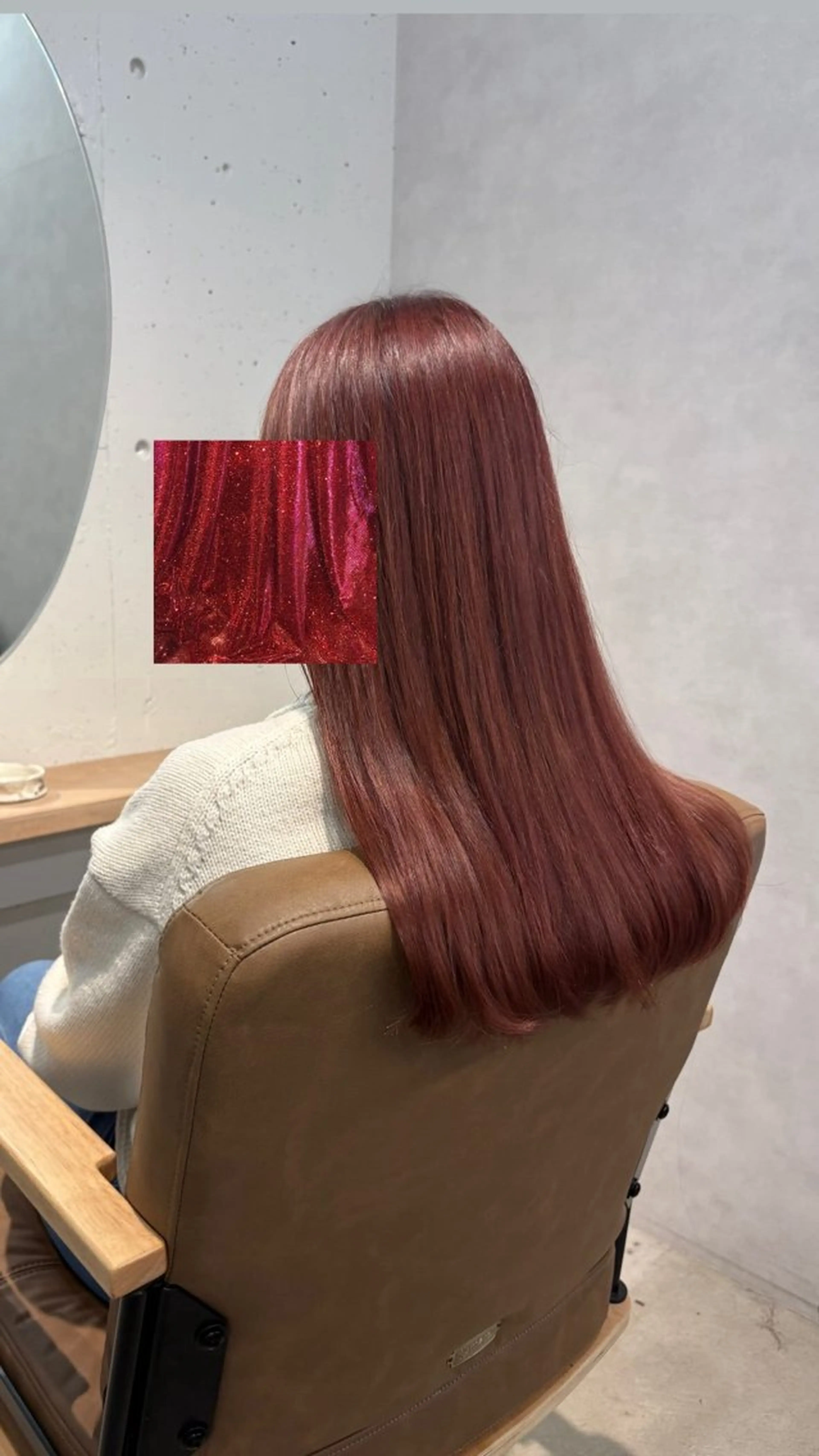 ロング カラー ブラウンカラー ピンクカラー ピンクブラウン カット ヘアカラー miki-YUCCA -"モデル様募集中"のヘアスタイル