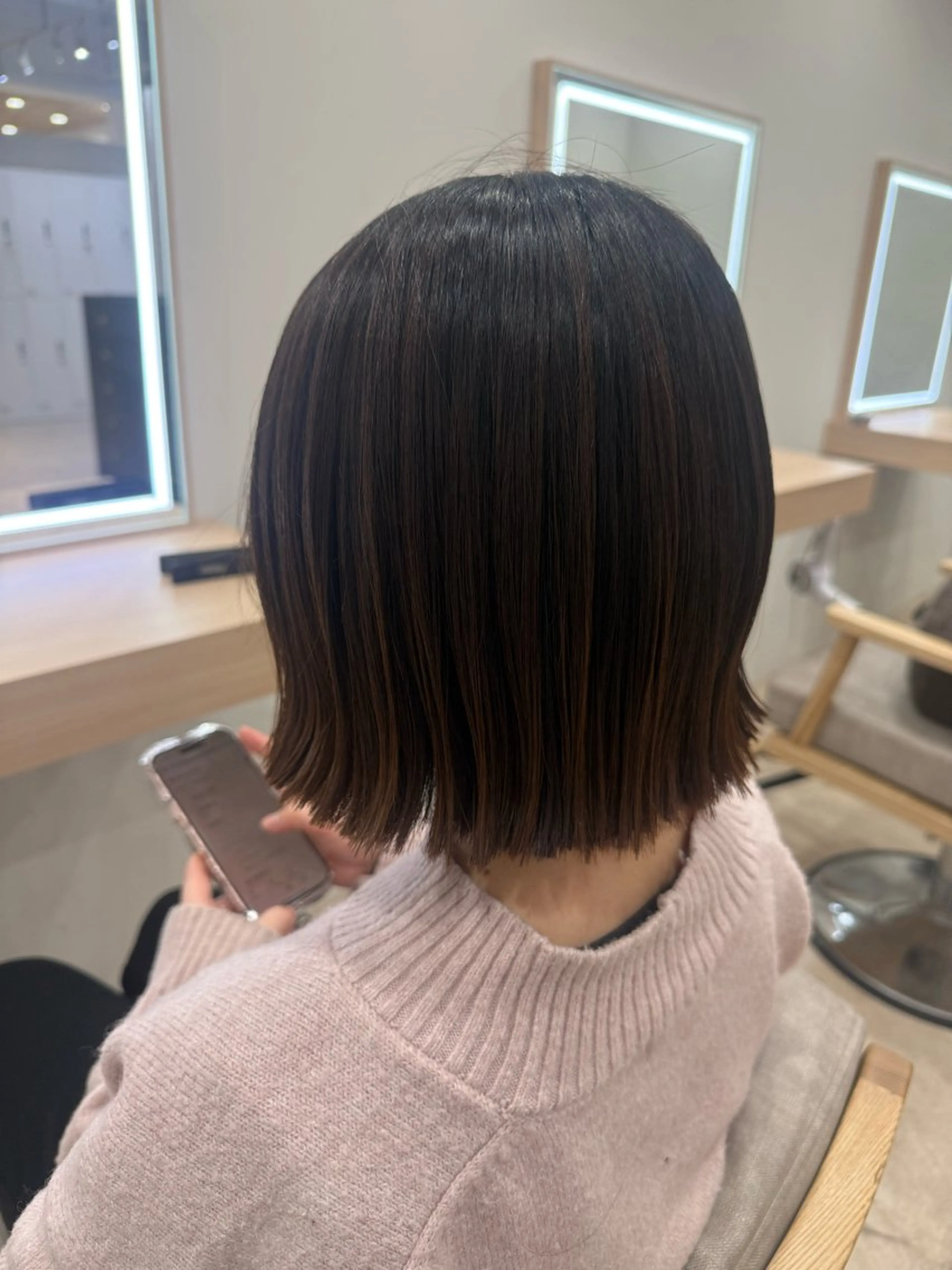 切りっぱなしボブ🩶の写真