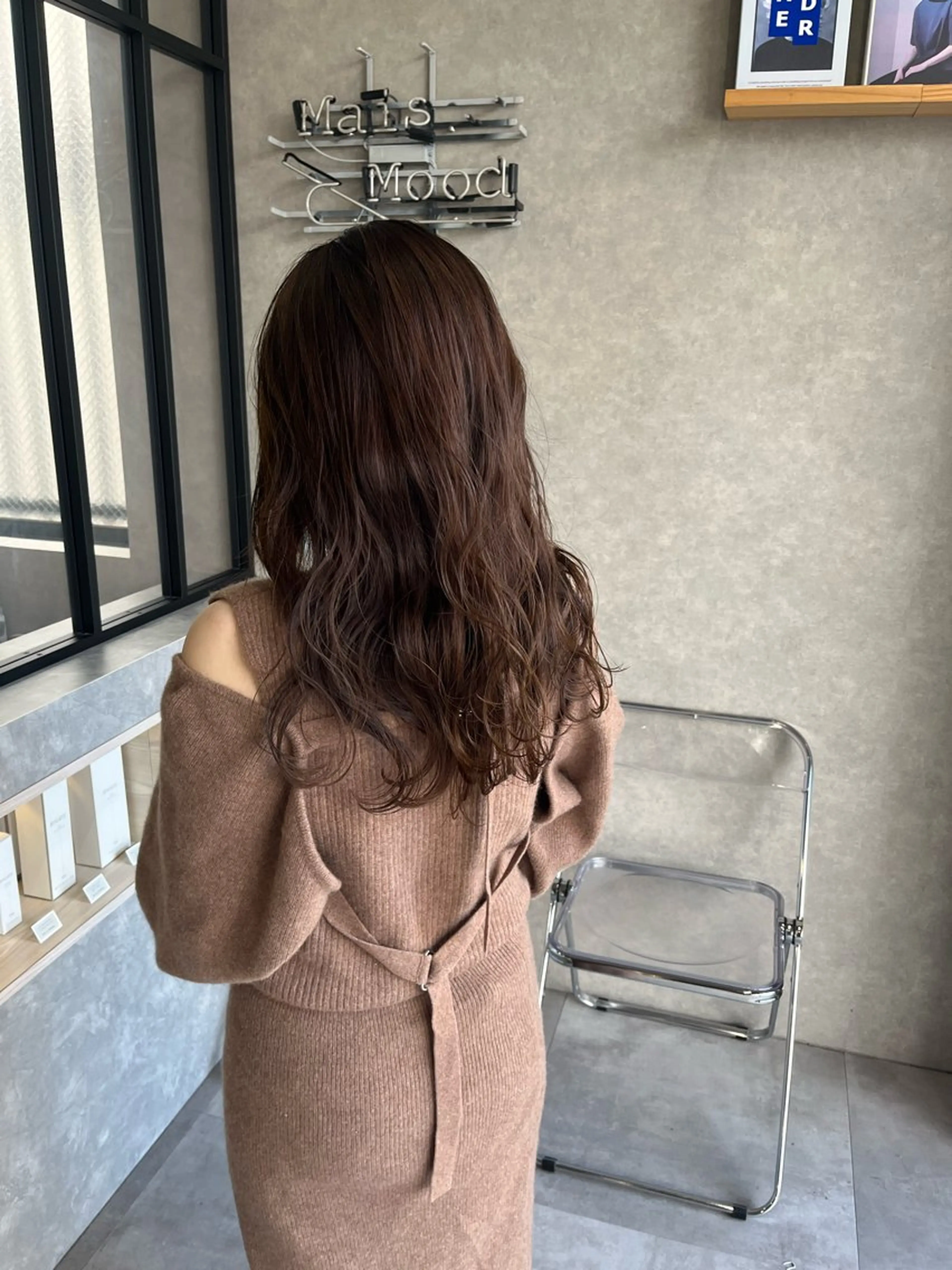 ロング カラー バレイヤージュ ブリーチ ケアブリーチ ダブルカラー イヤリングカラー 長谷川 湧のヘアスタイル